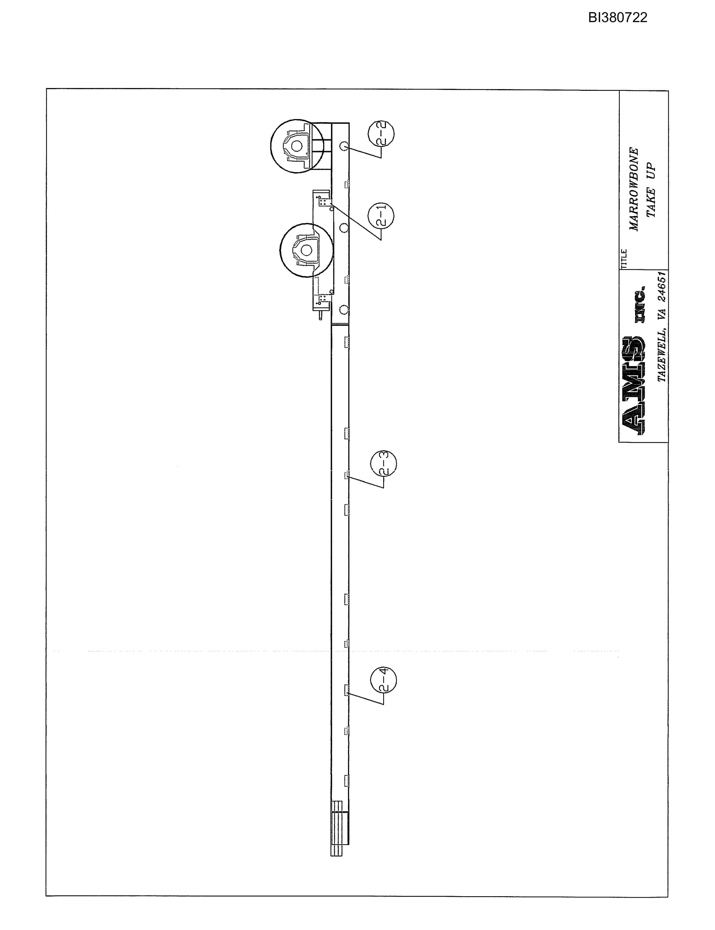 Bucyrus Marrowbone Parts Catalog BI380722-5