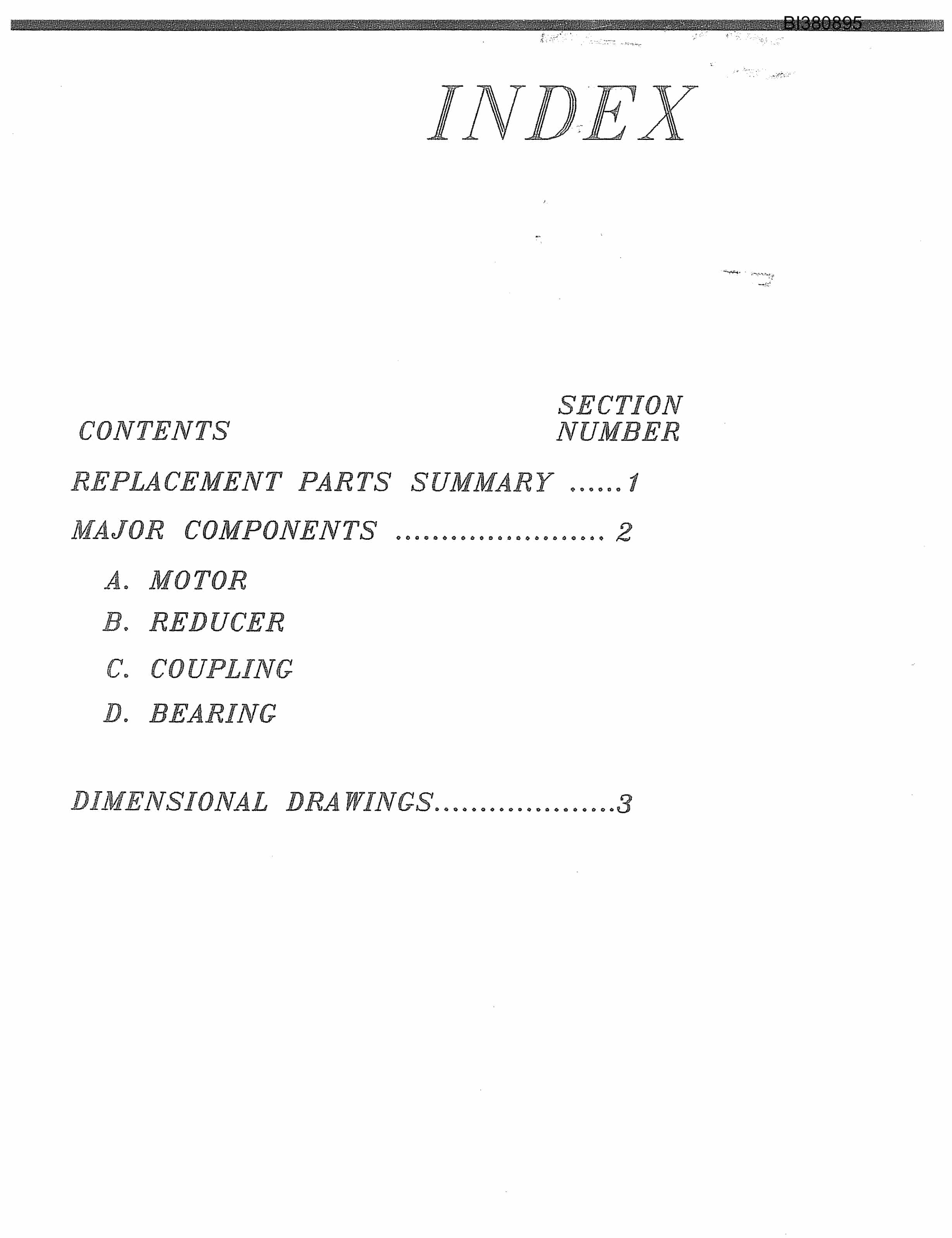 Bucyrus Marrowbone Parts Catalog BI380895-2