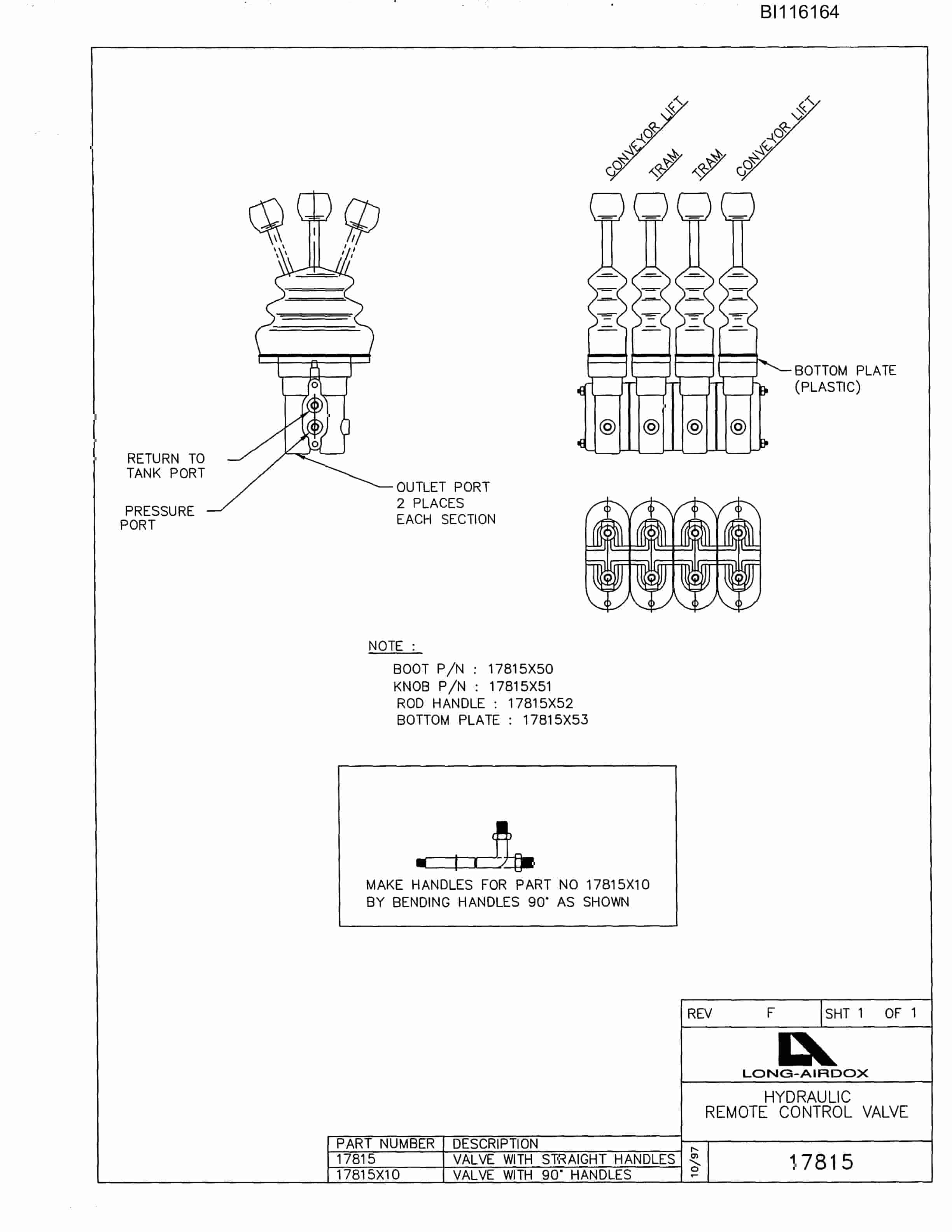 Bucyrus MBC And PB Parts Catalog BI116164-5