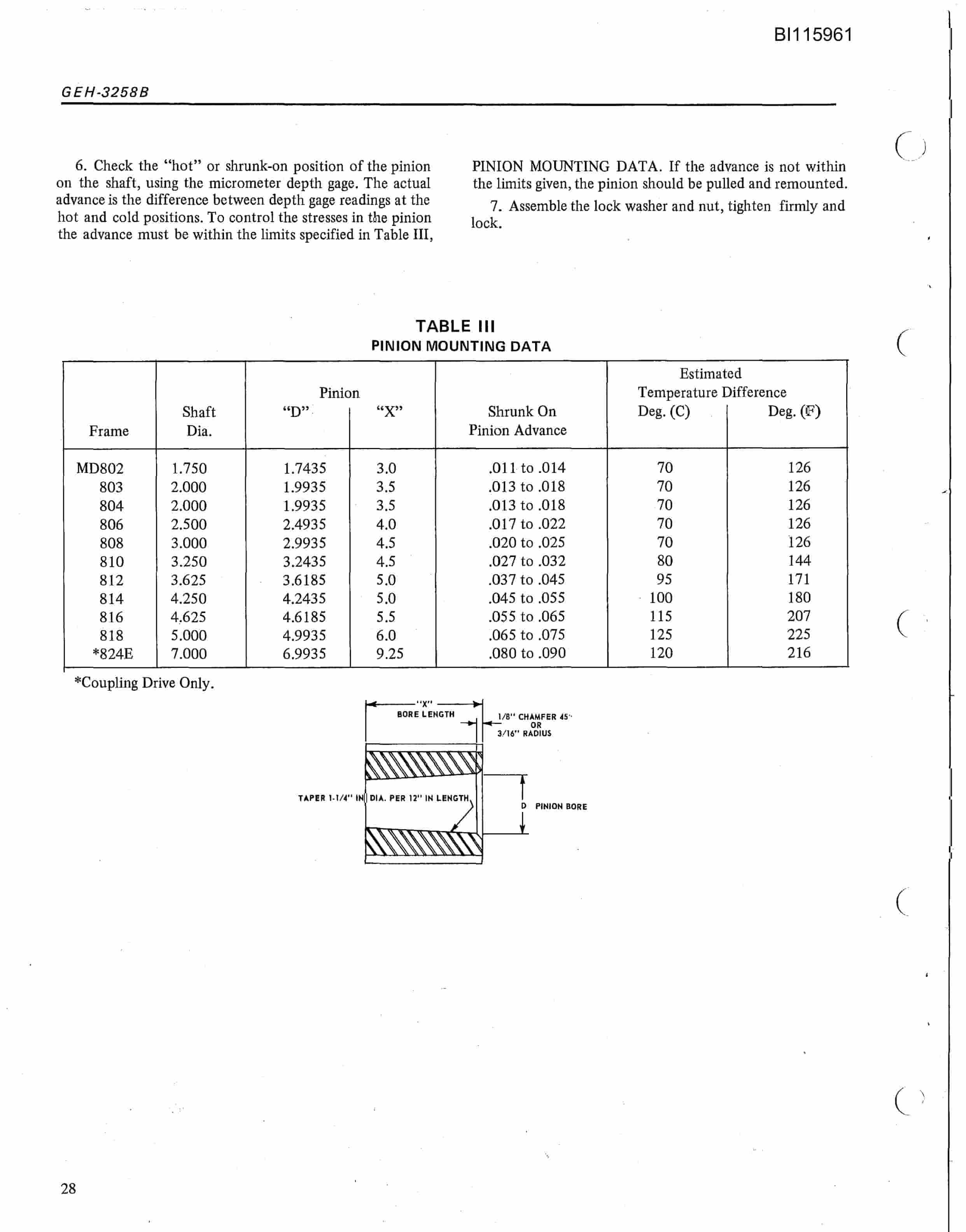 Bucyrus MD-800 Blower Technical Manual BI115961-2