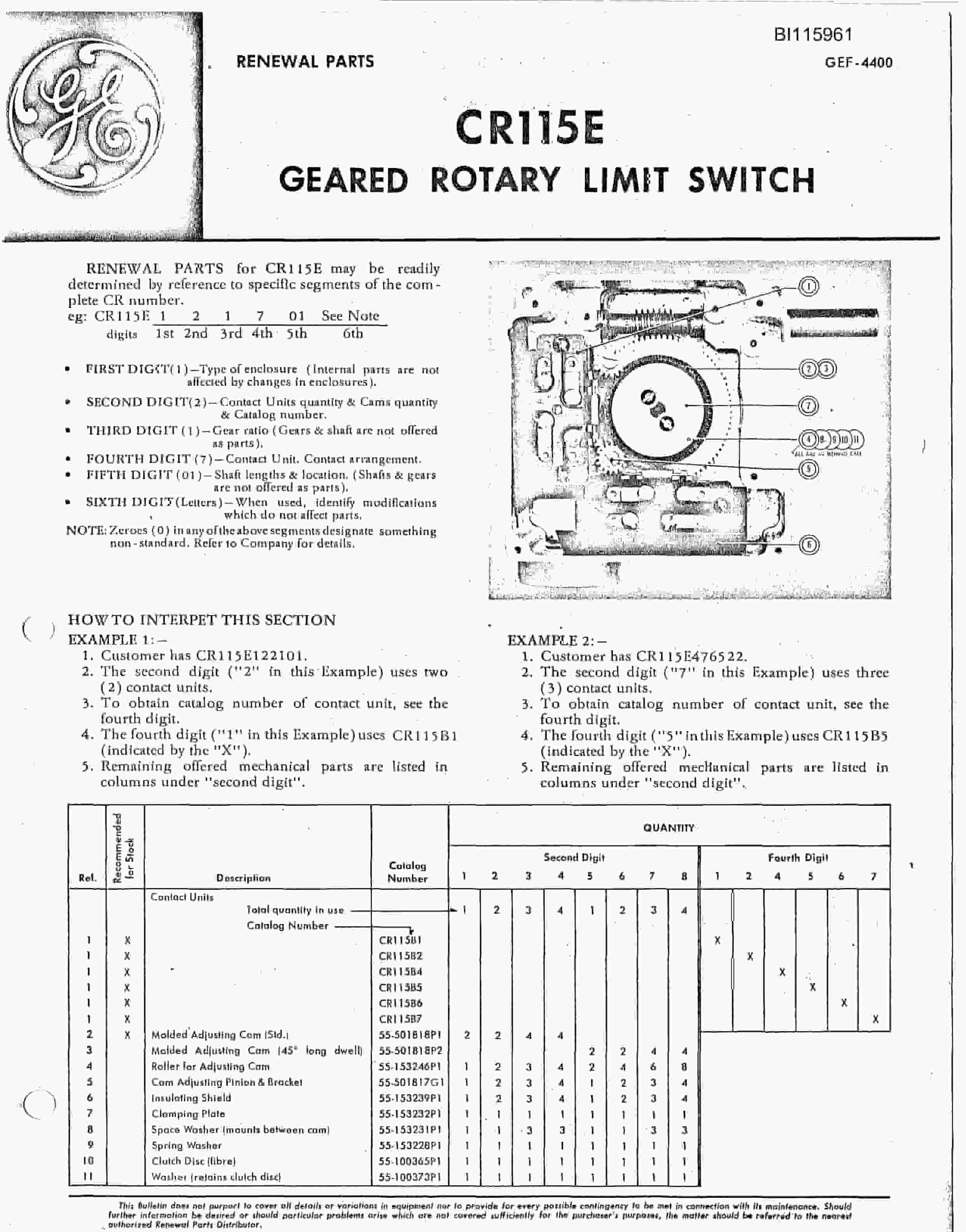 Bucyrus MD-800 Blower Technical Manual BI115961-5