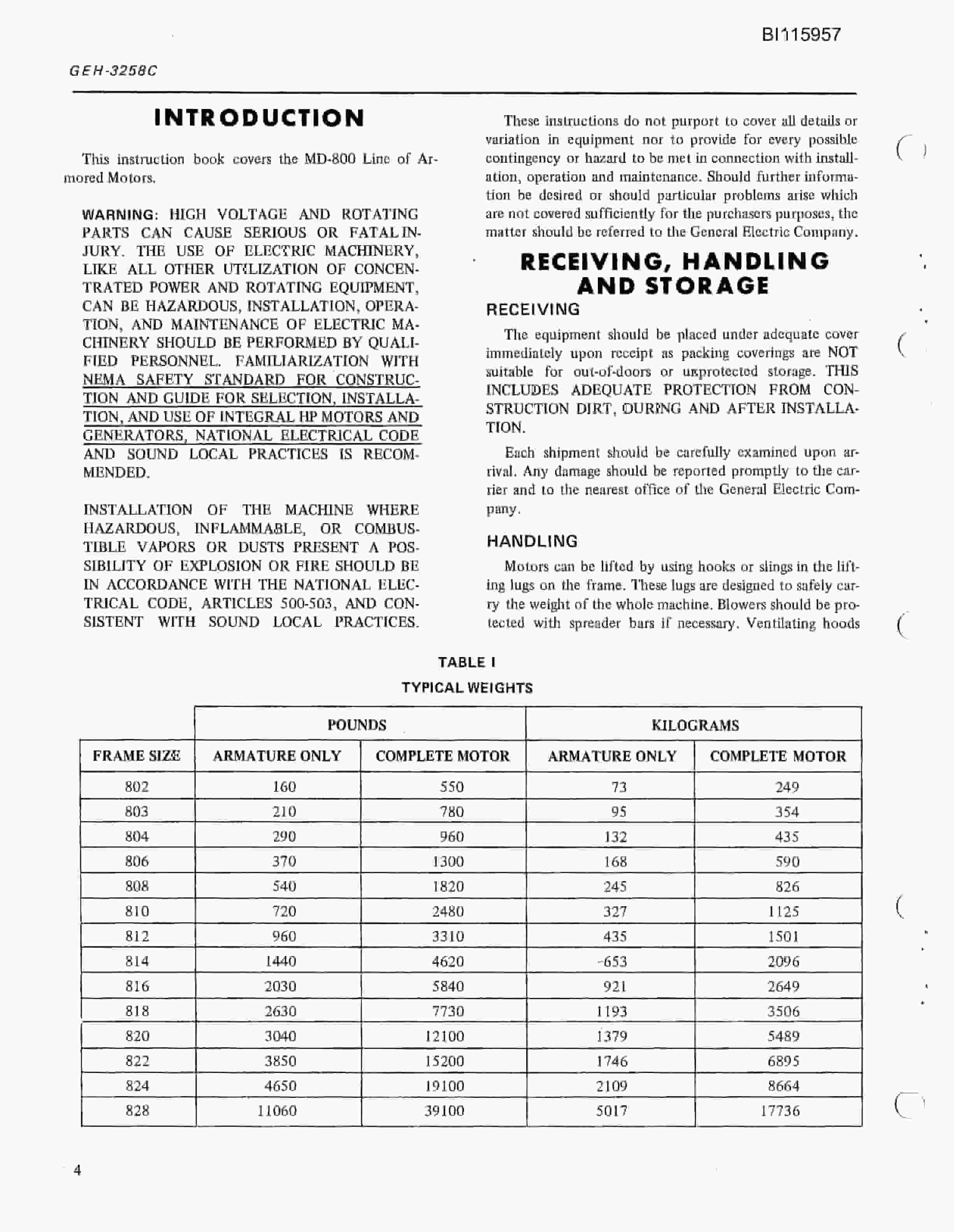 Bucyrus MD-800 Renewal Technical Manual BI115957-2