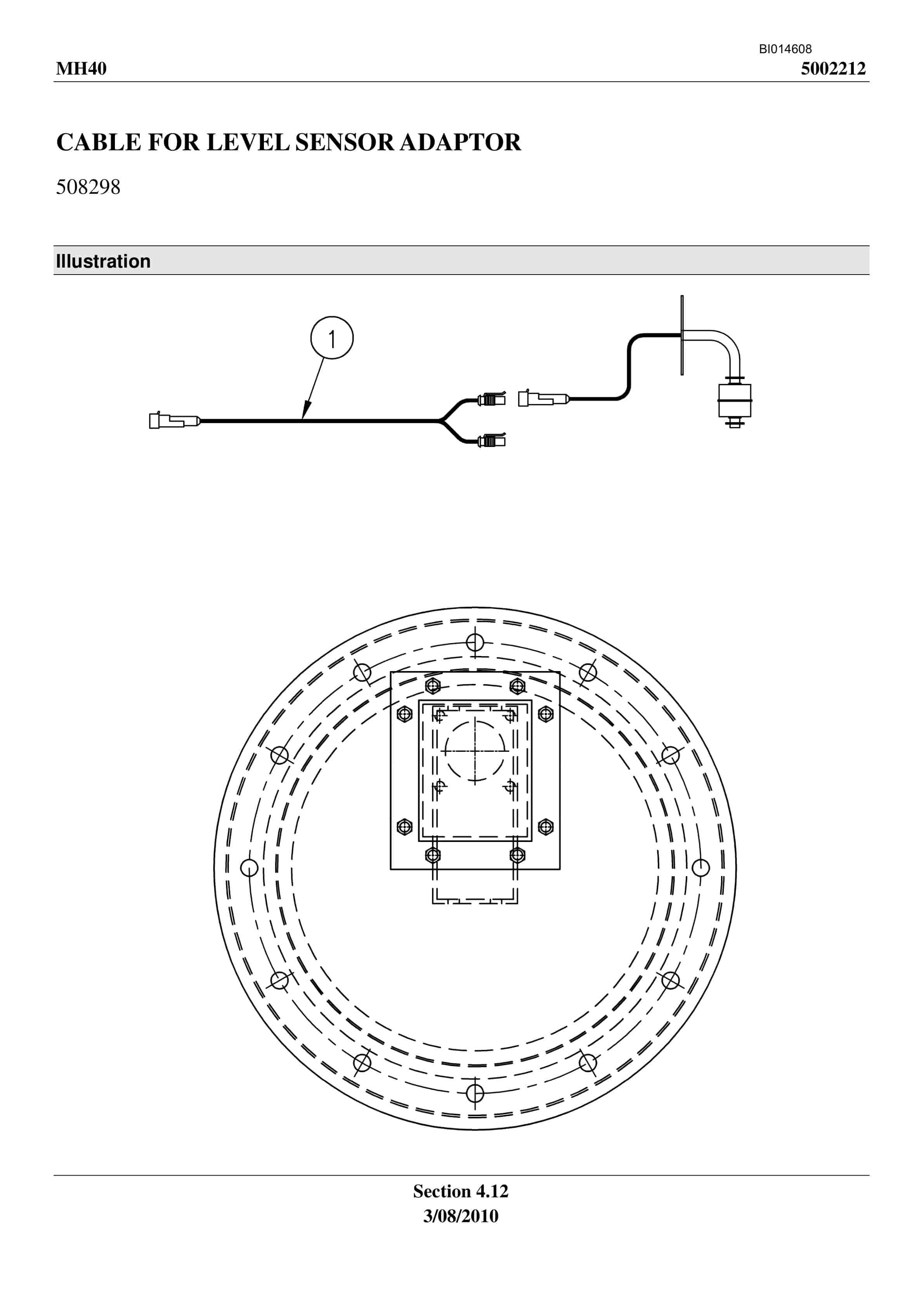 Bucyrus MH-40 Shield Hauler Parts Manual BI014608-2