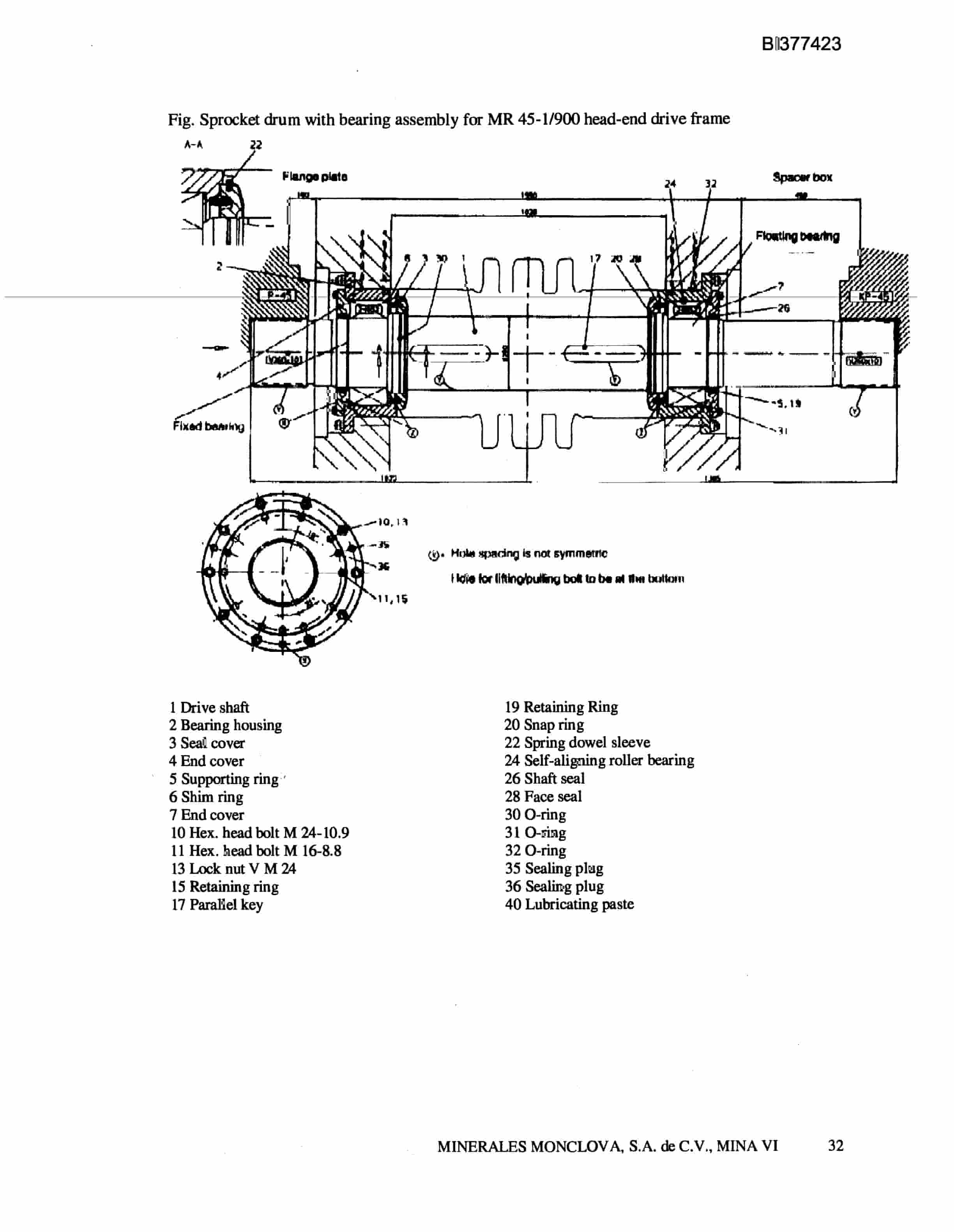 Bucyrus Mimosa VI Technical Manual BI377423-2