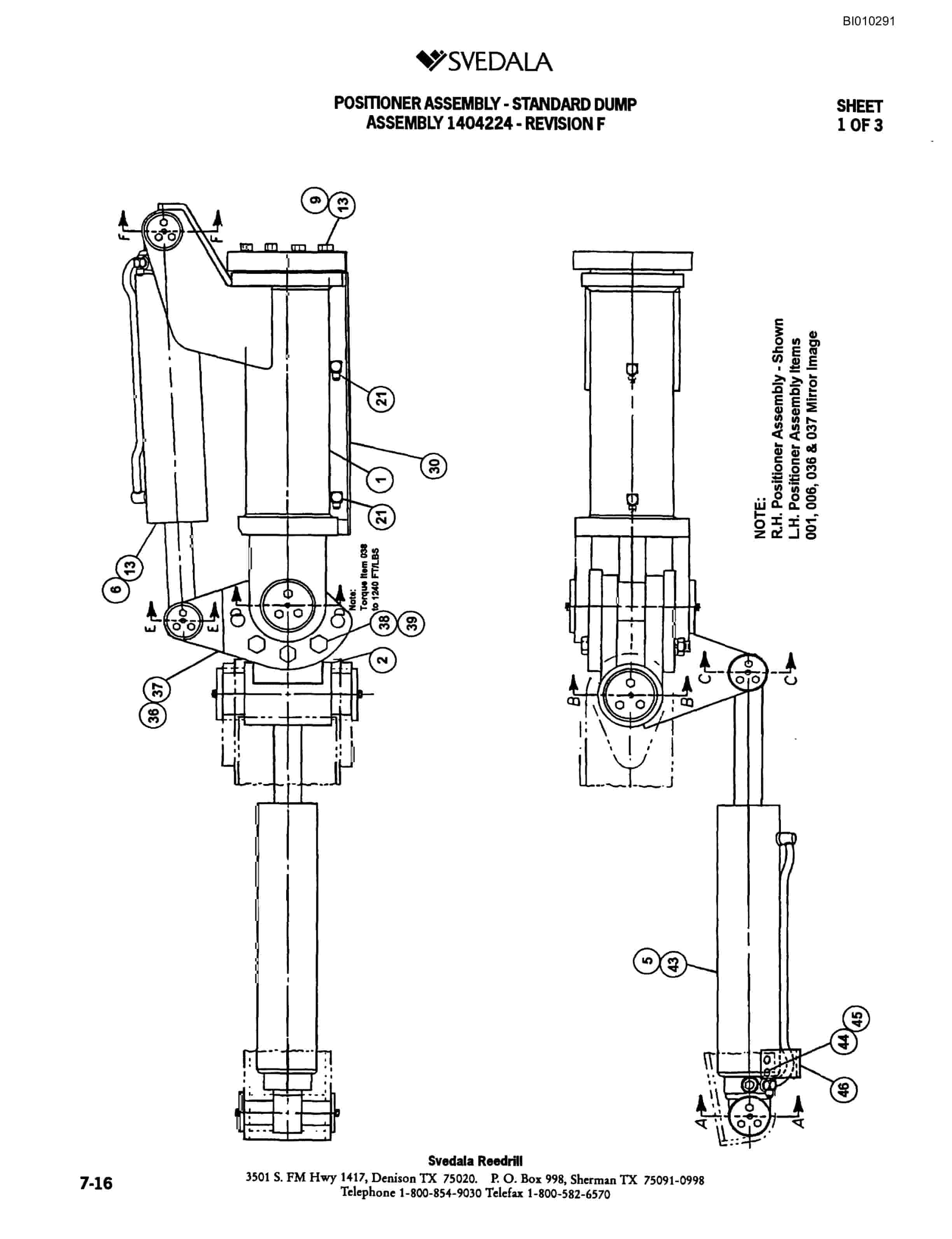 Bucyrus MK45HD Single Boom Hydraulic Jumbo Parts Catalog BI010291-4