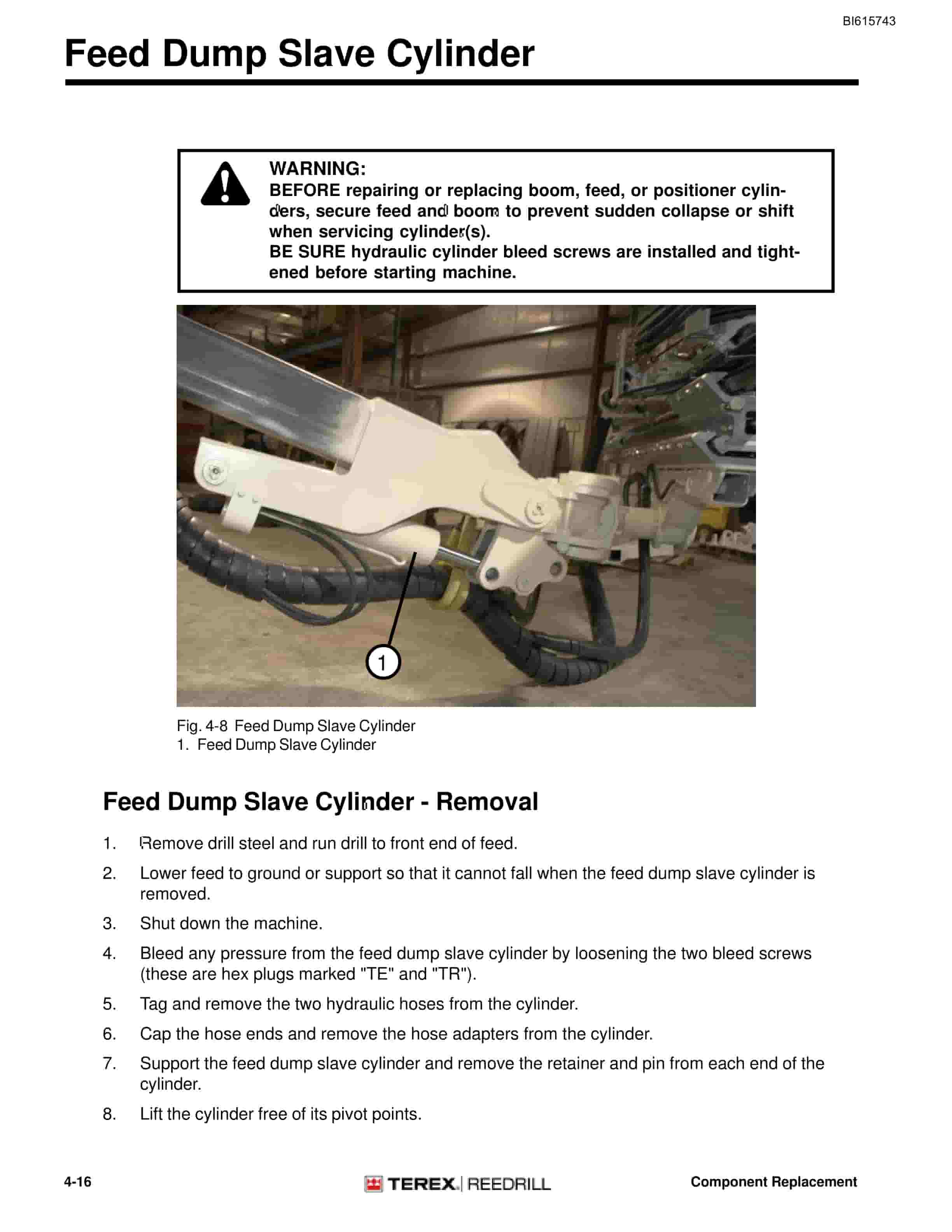 Bucyrus MK4HE Single Boom Hydraulic Jumbo Technical Manual BI615743-2