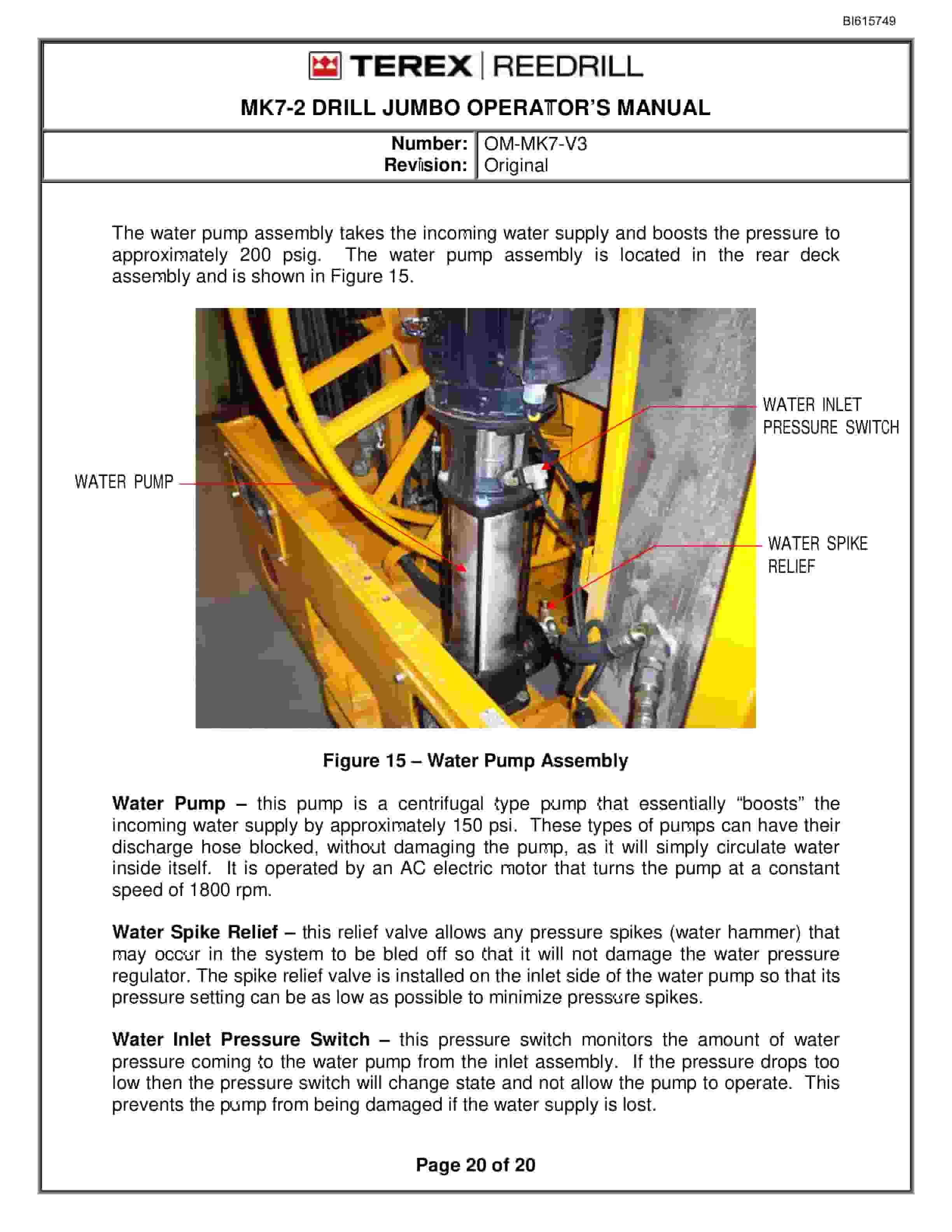 Bucyrus MK7-2 Drilling Equipment Technical Manual BI615749 2 Bucyrus MK7-2 Drilling Equipment Technical Manual BI615749 - Image 2