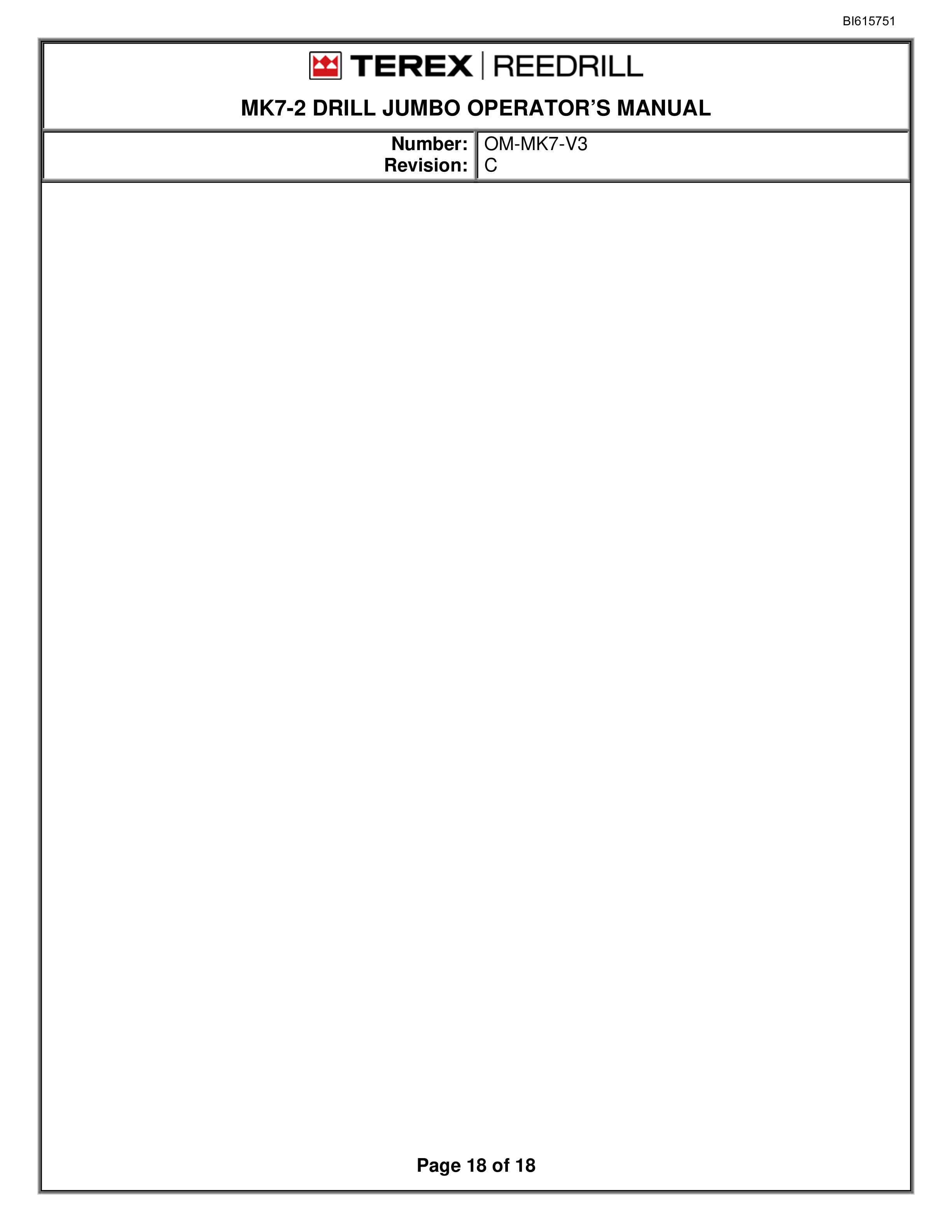 Bucyrus MK7-2 Drilling Equipment Technical Manual BI615751 2 Bucyrus MK7-2 Drilling Equipment Technical Manual BI615751 - Image 2