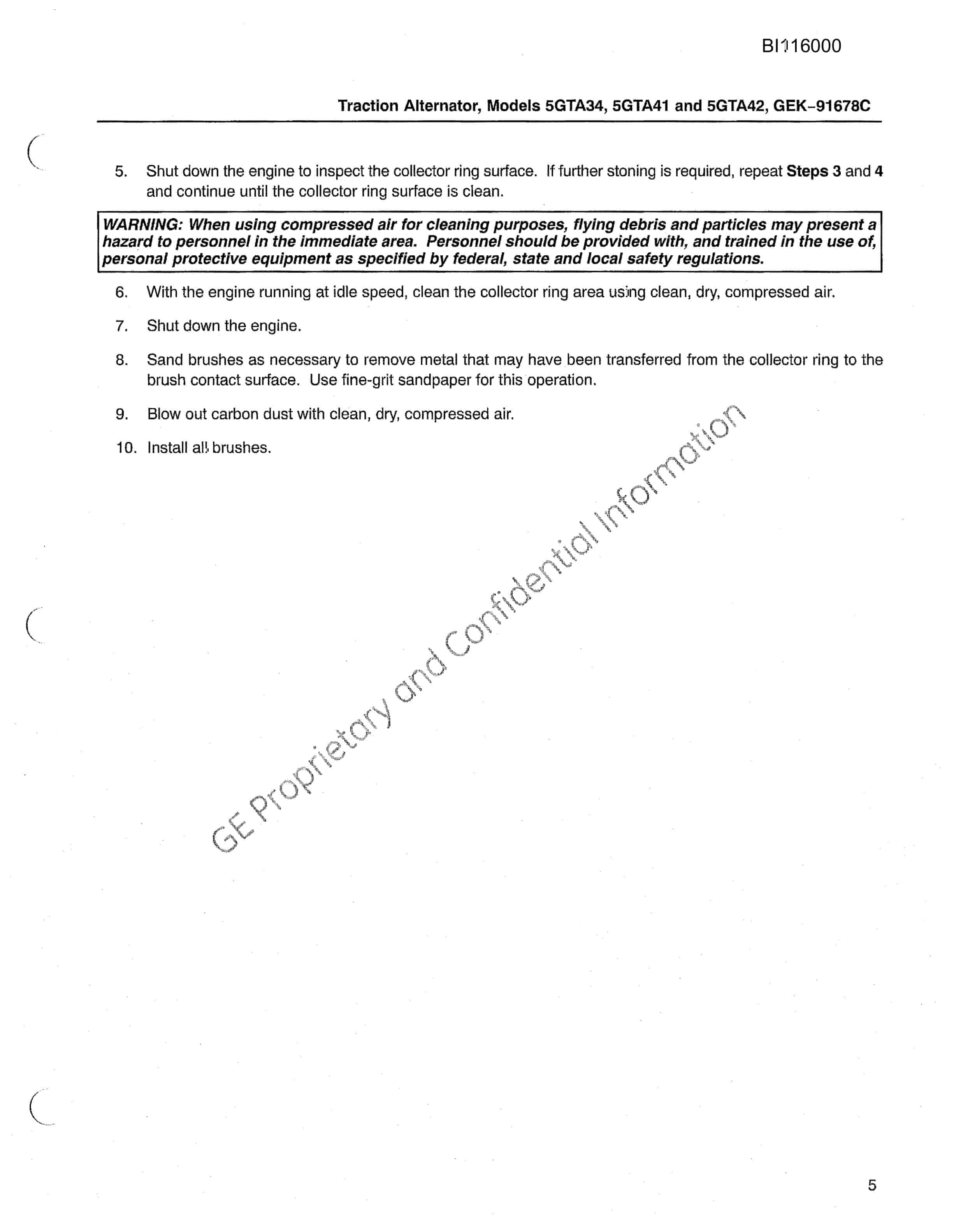 Bucyrus MT-4400 AC Technical Manual BI116000 Vol 2-4