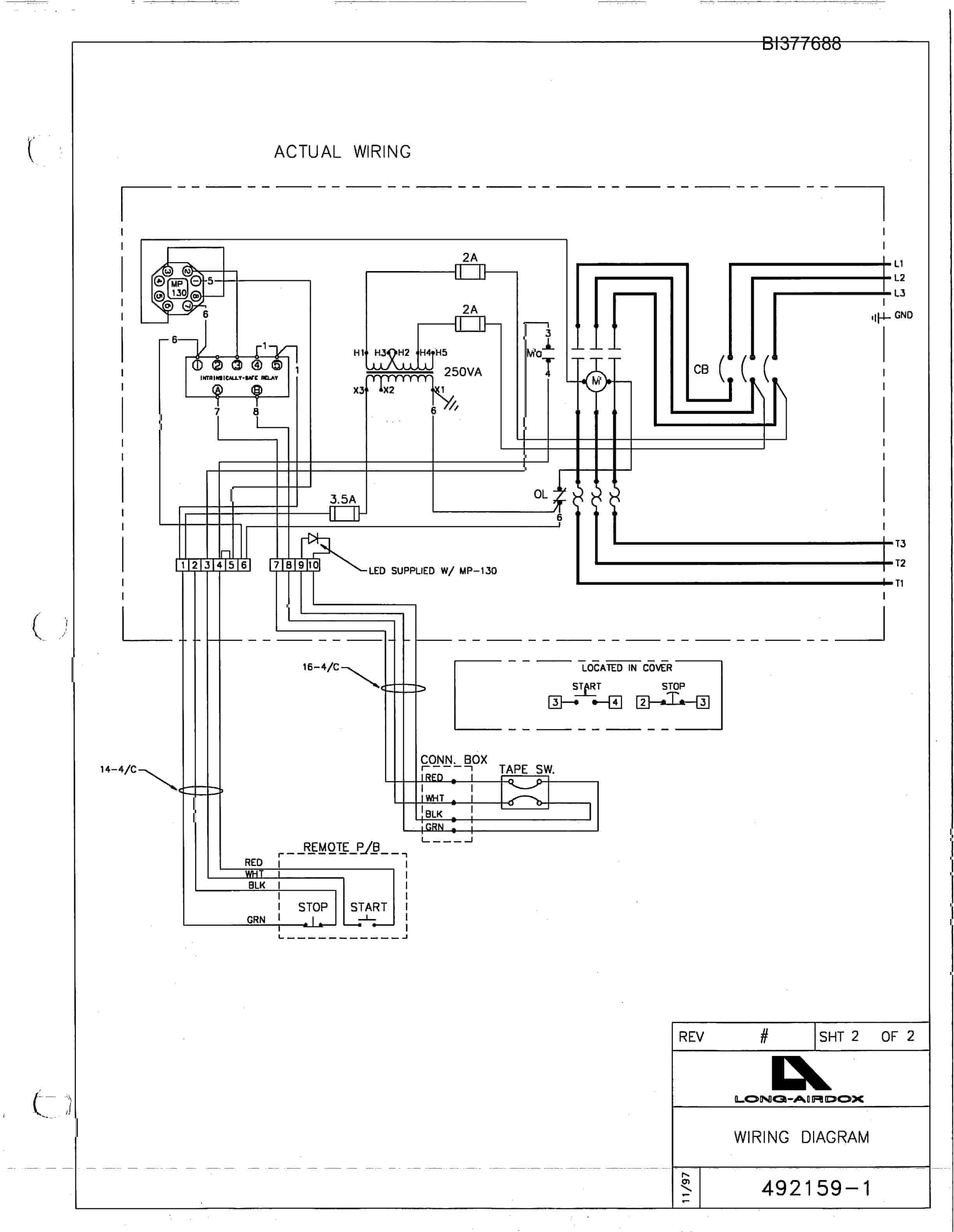 Bucyrus MT-54H-20 Parts Catalog BI377688-2