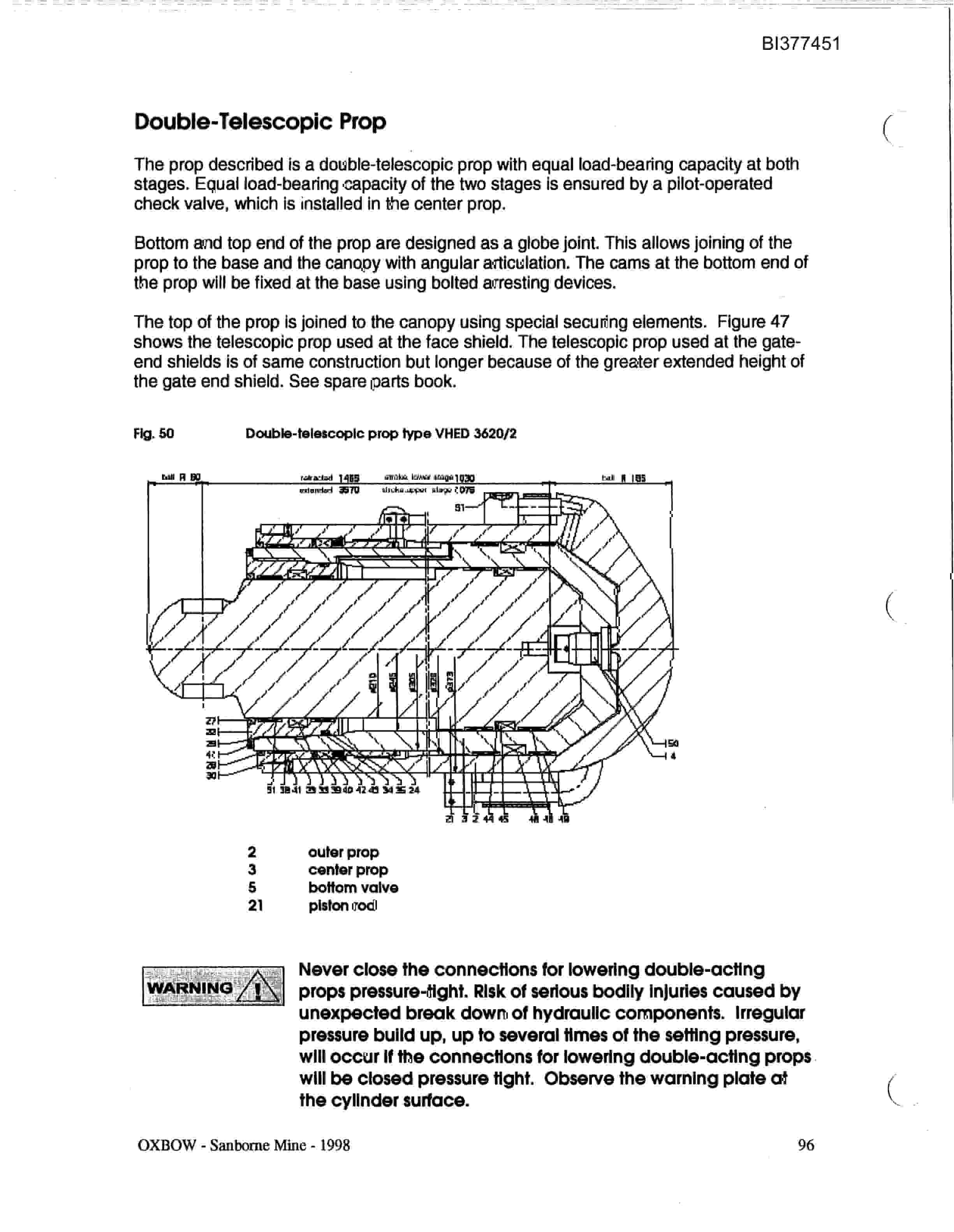 Bucyrus Oxbow Mine Parts Catalog BI377451-4