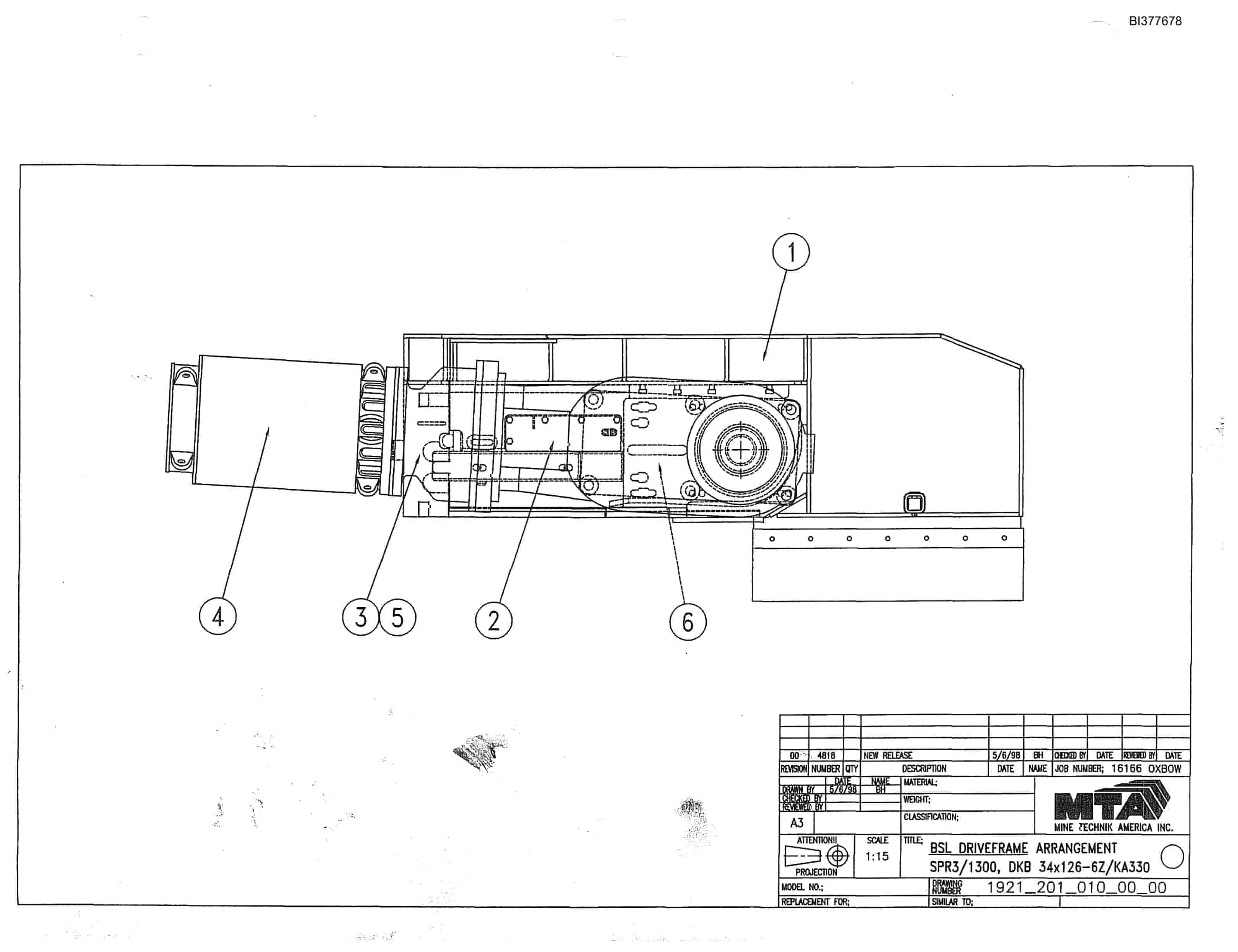 Bucyrus Oxbow Sanborne Creek Parts Catalog BI377678-3