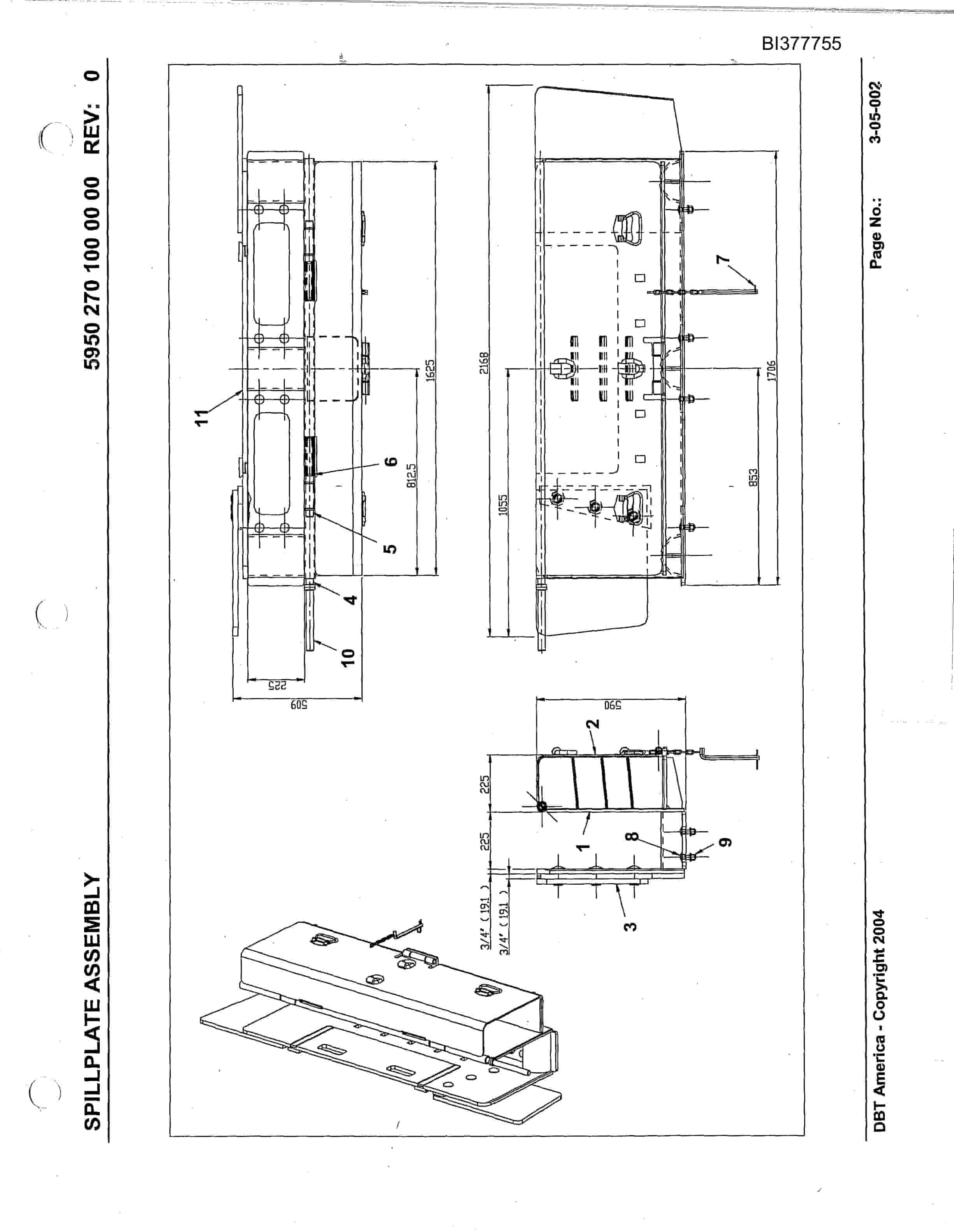 Bucyrus Oxbow Sanborne Creek Parts Catalog BI377755-4