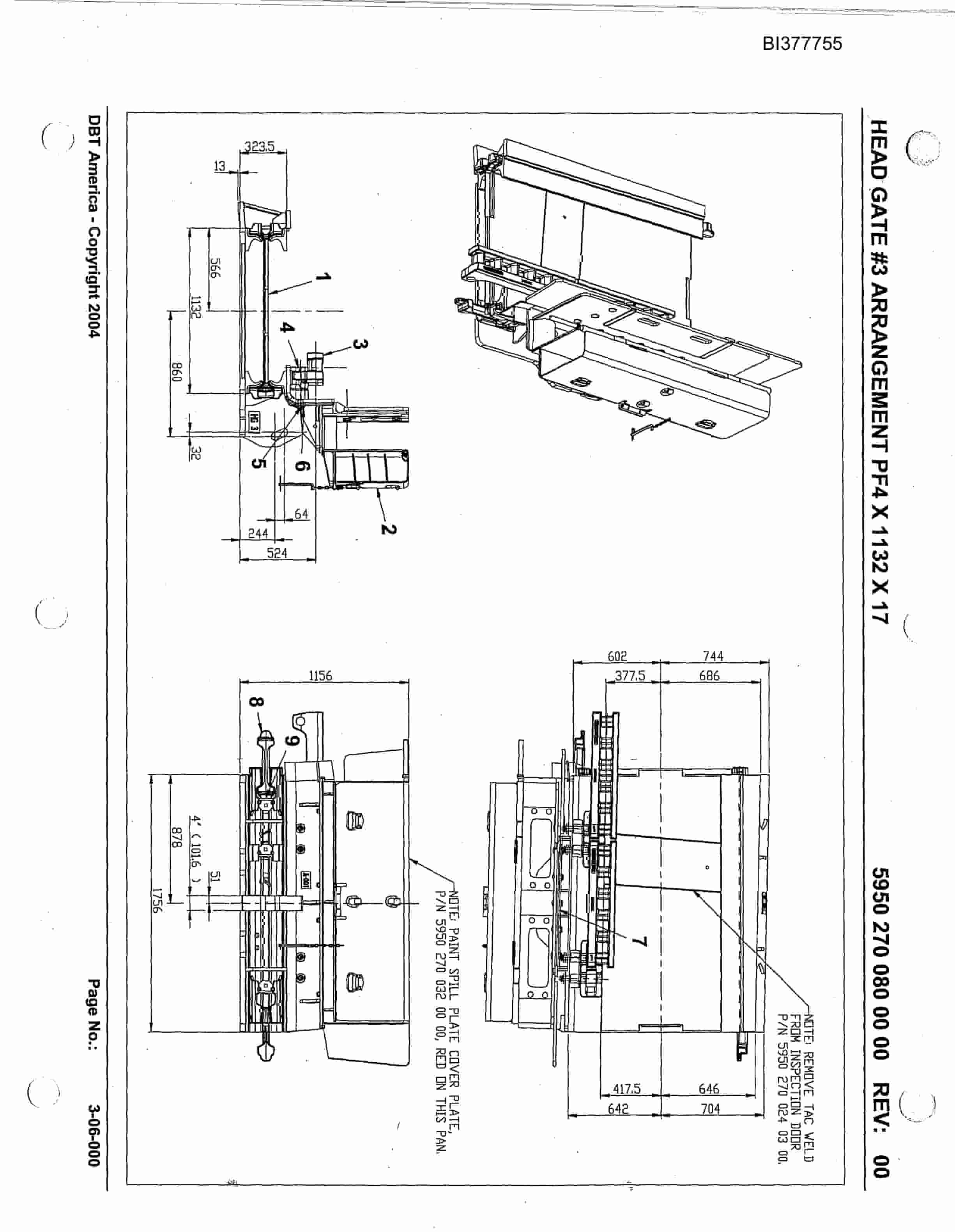 Bucyrus Oxbow Sanborne Creek Parts Catalog BI377755-5