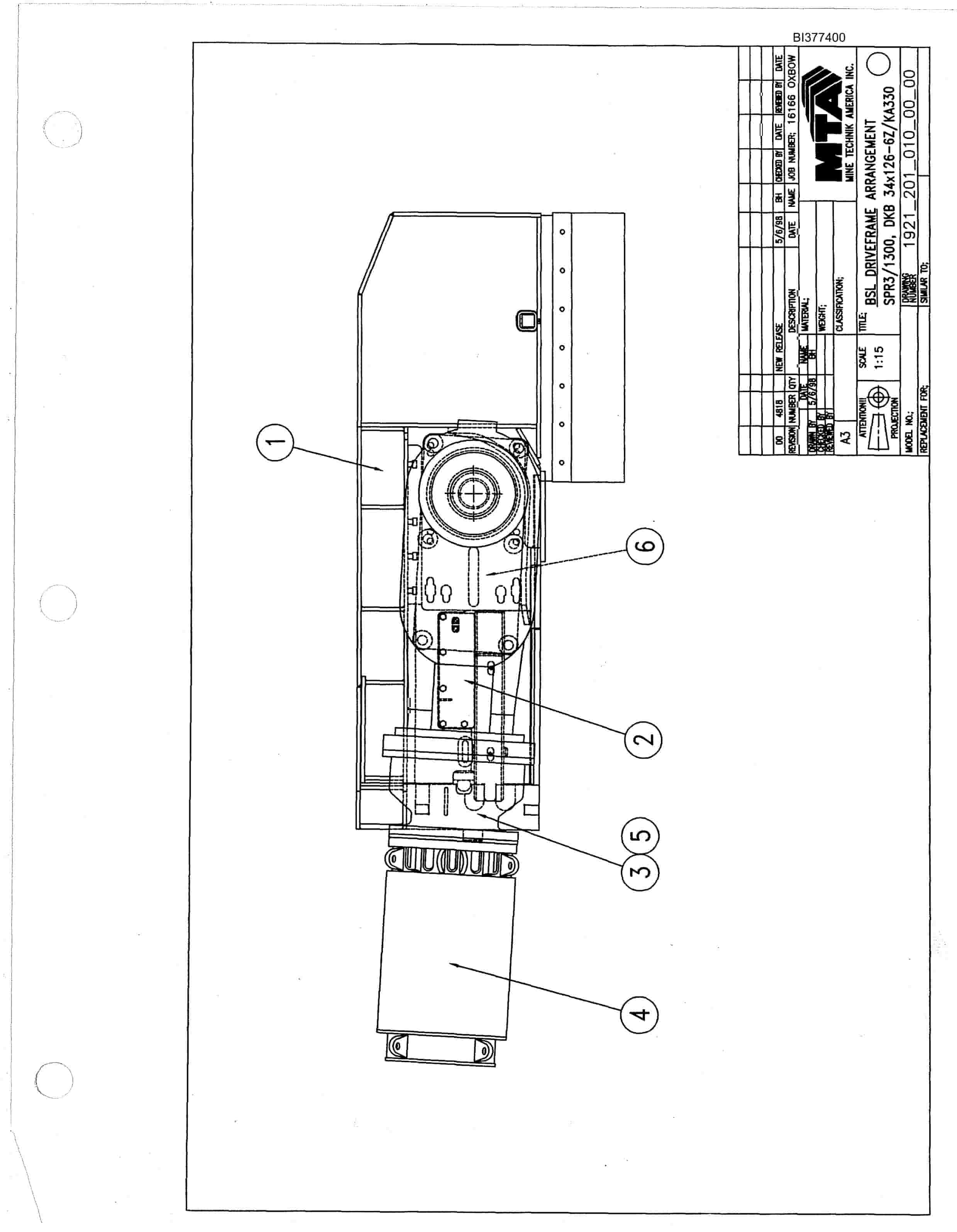 Bucyrus Oxbow Sanborne Creek Technical Manual BI377400 3 Bucyrus Oxbow Sanborne Creek Technical Manual BI377400 - Image 3