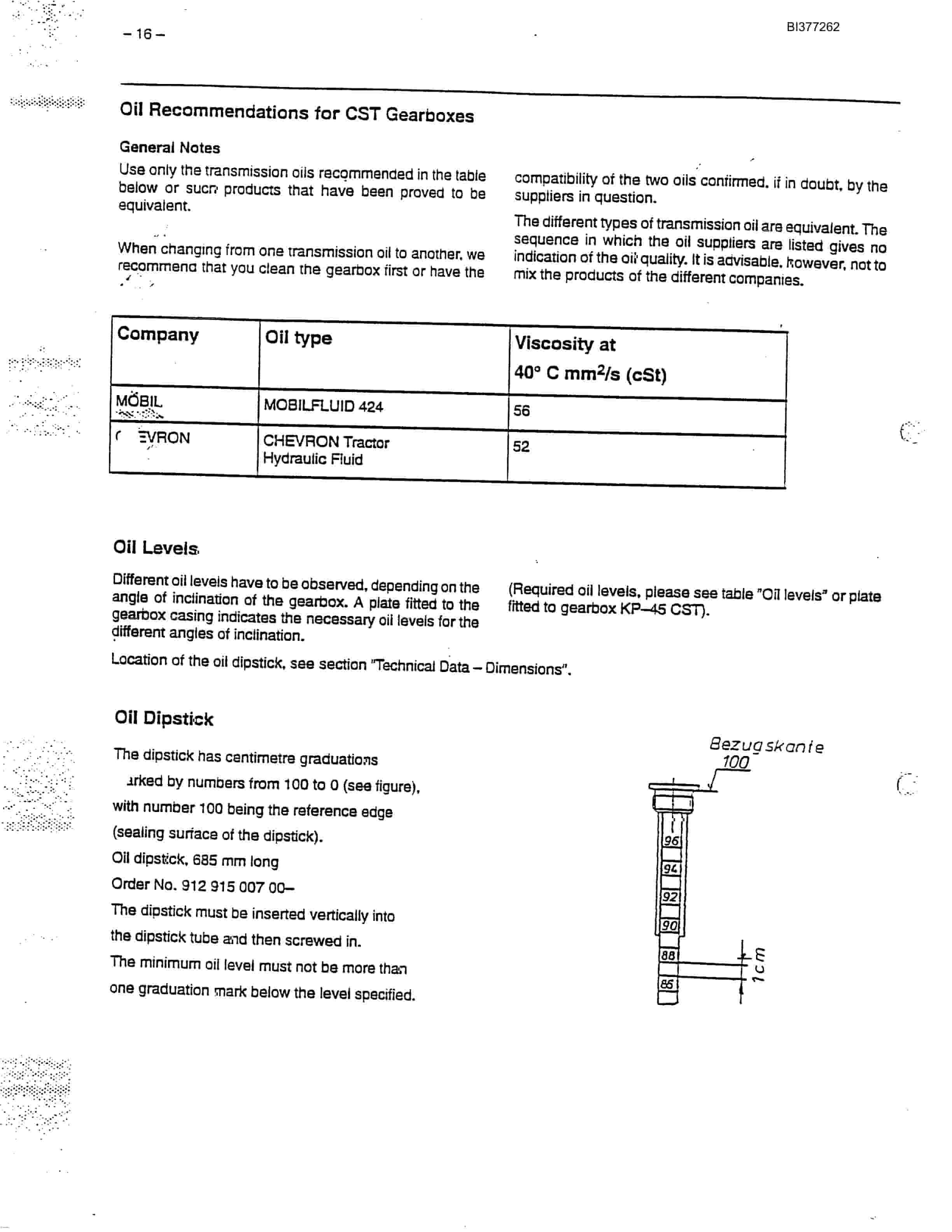 Bucyrus P-45 CST Power Unit Technical Manual BI377262-3