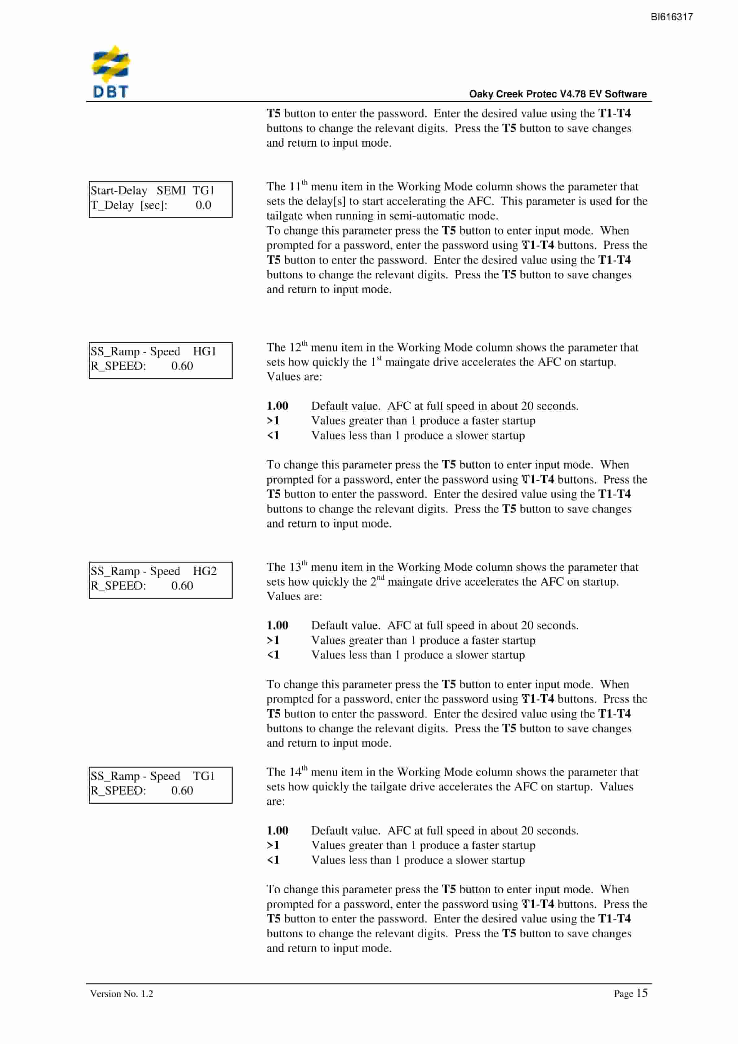 Bucyrus Protec Software V4.78ev Technical Manual BI616317-4