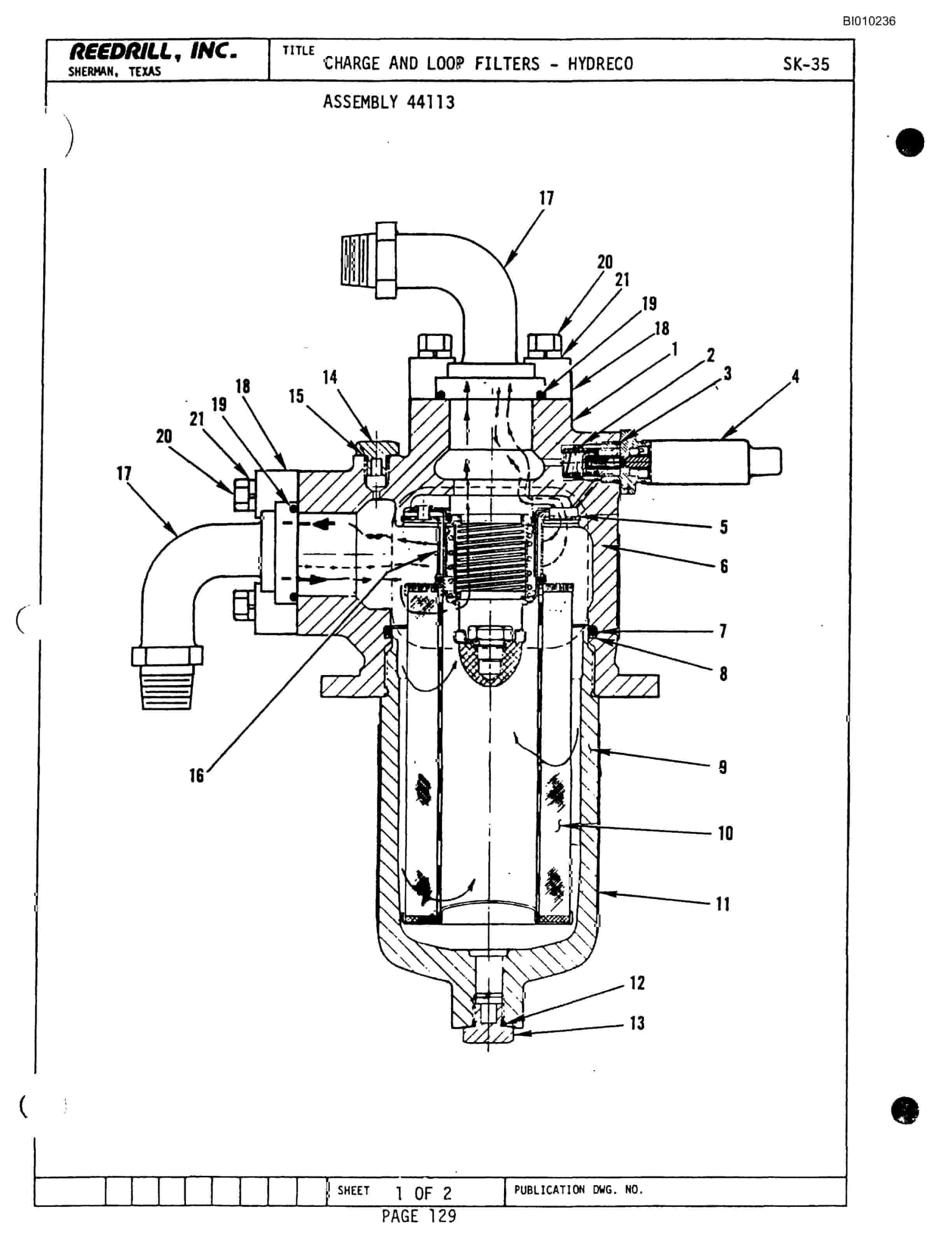 Bucyrus R-60 Parts Catalog BI010236-3