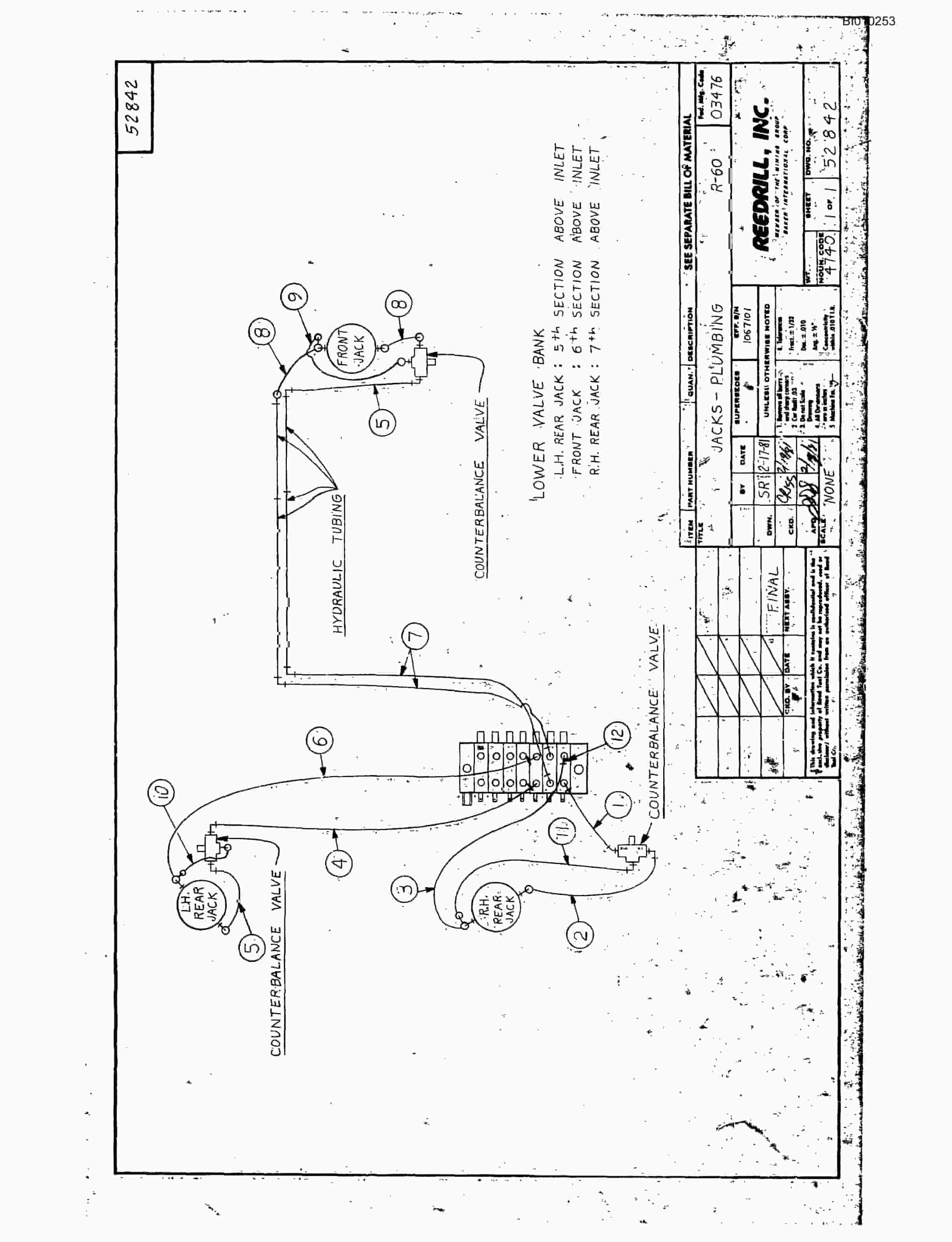 Bucyrus R-60 Parts Catalog BI010253-5