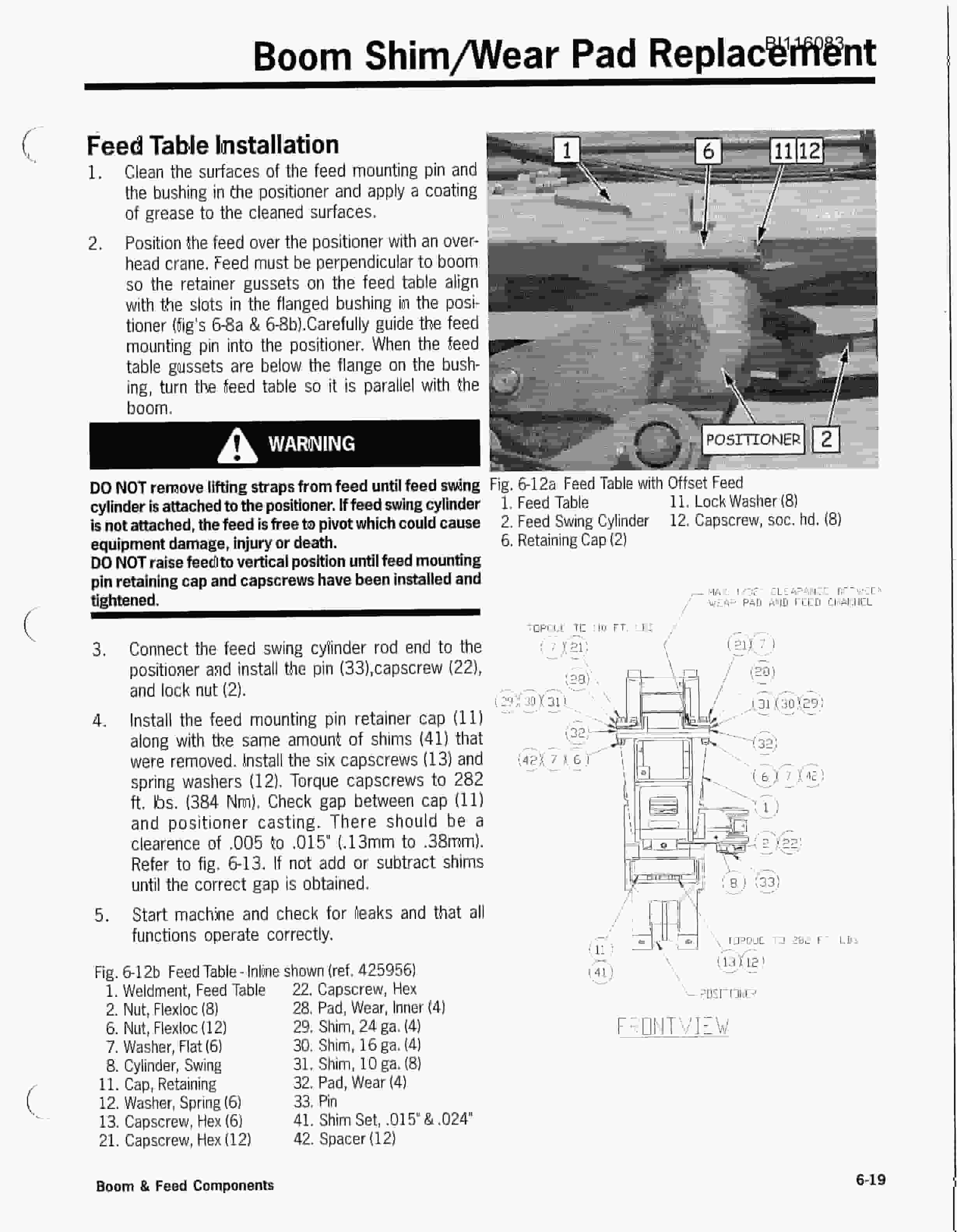 Bucyrus R20 Hydra-Trac Self Contained Hydraulic Track Drill Technical Manual BI116083-2
