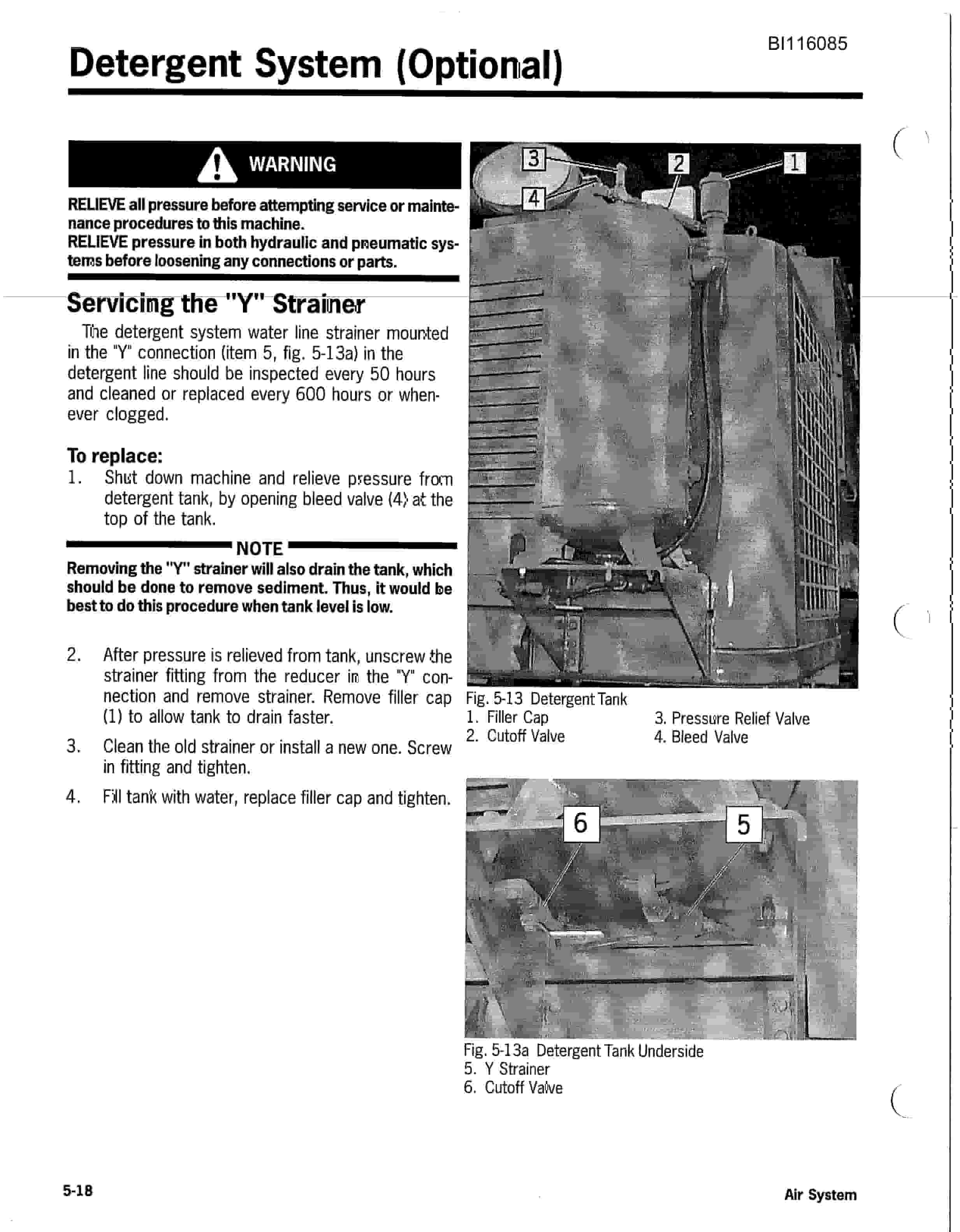 Bucyrus R20T Hydra-Trac Self Contained Hydraulic Track Drill Technical Manual BI116085-2