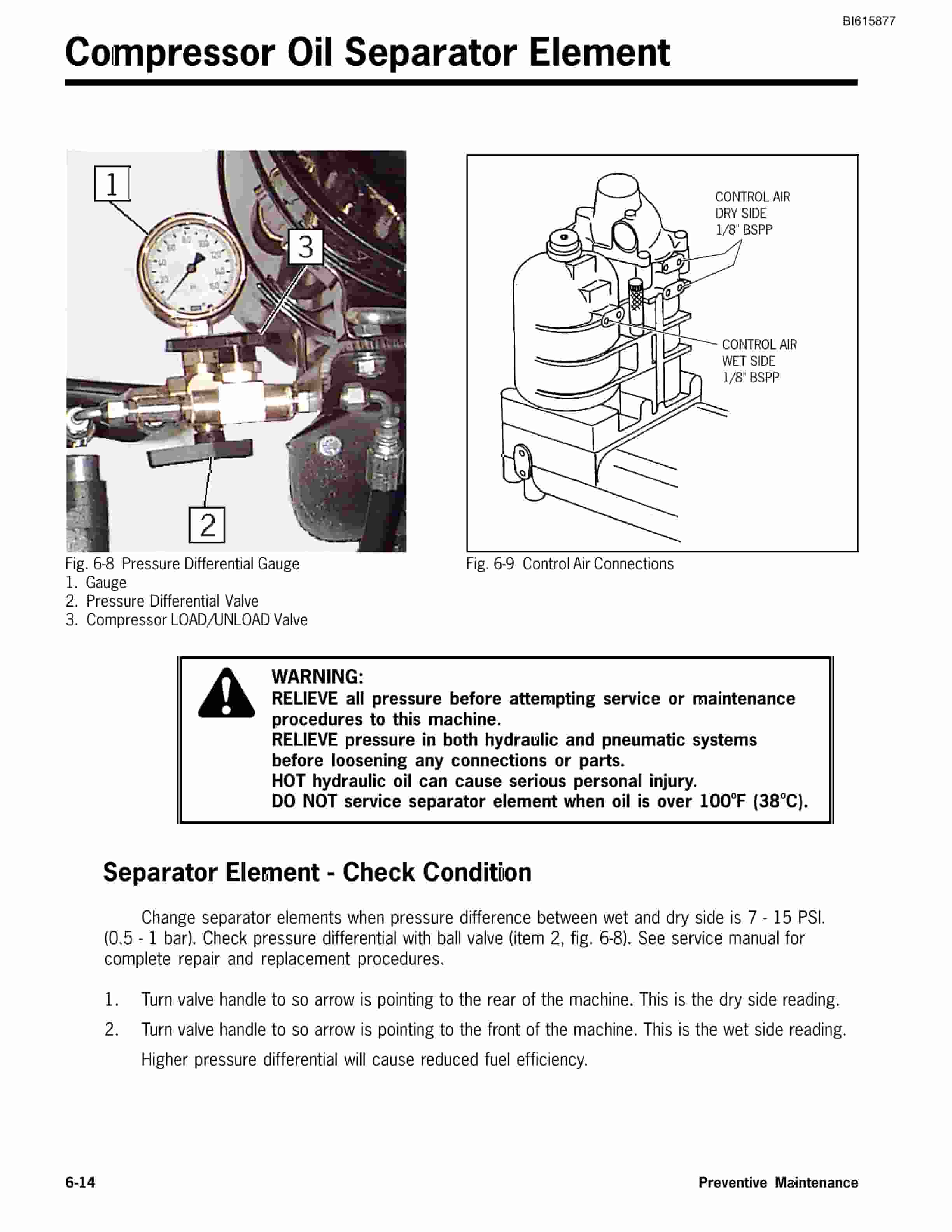 Bucyrus R20T Hydraulic Track Drill Operation And Maintenance Manual BI615877-4