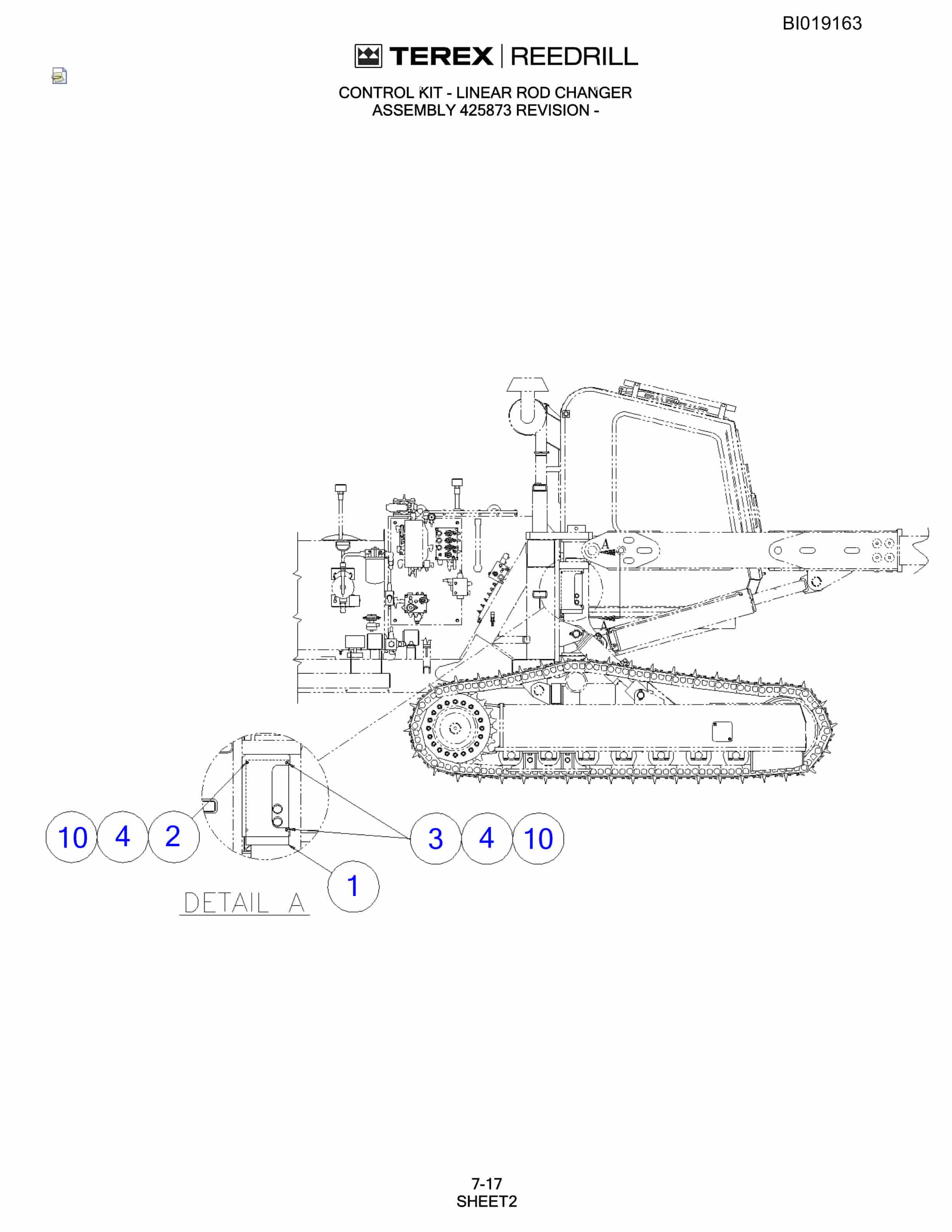Bucyrus R20T Parts Catalog BI019163-5