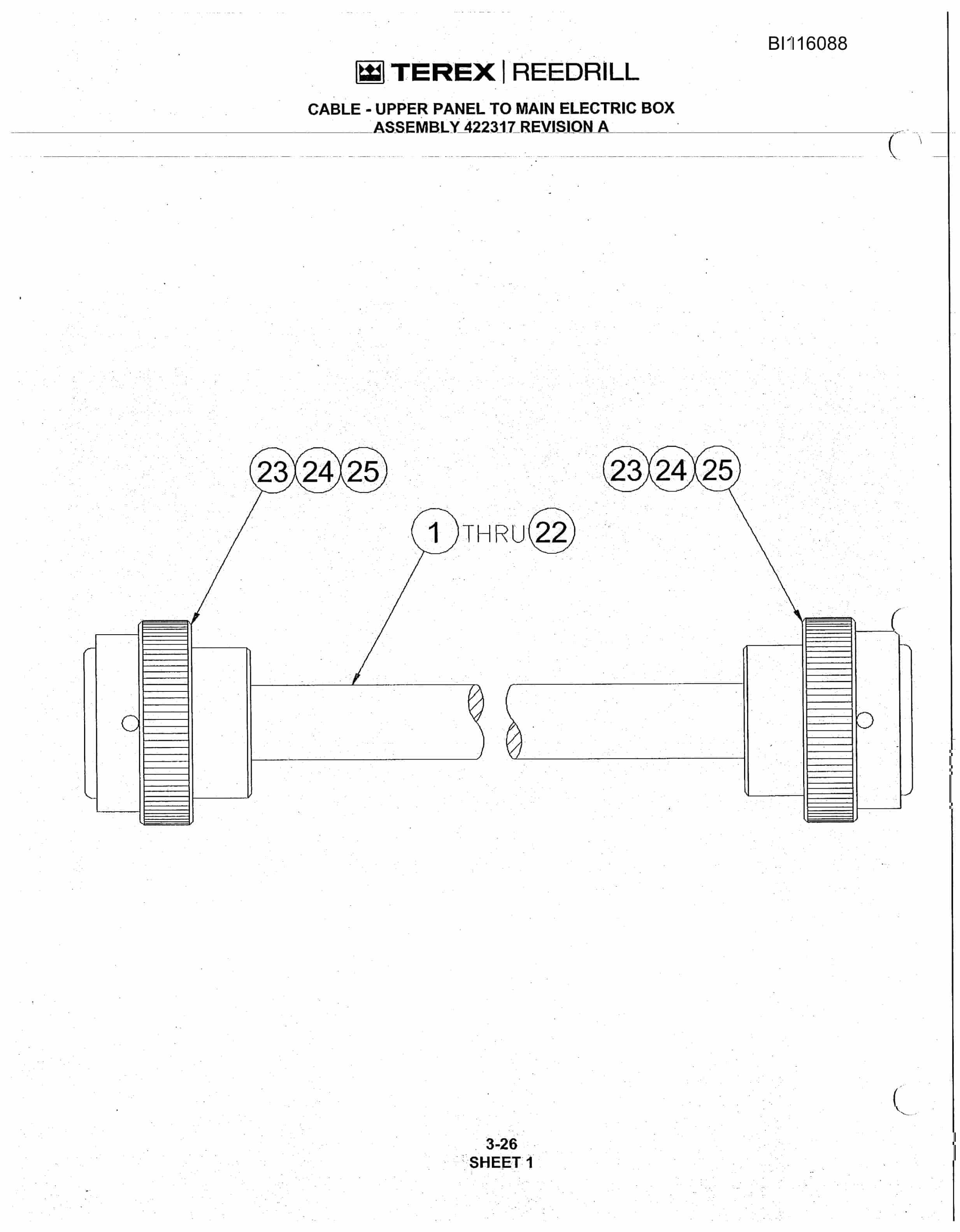 Bucyrus R20T Track Drill Parts Catalog BI116088-2