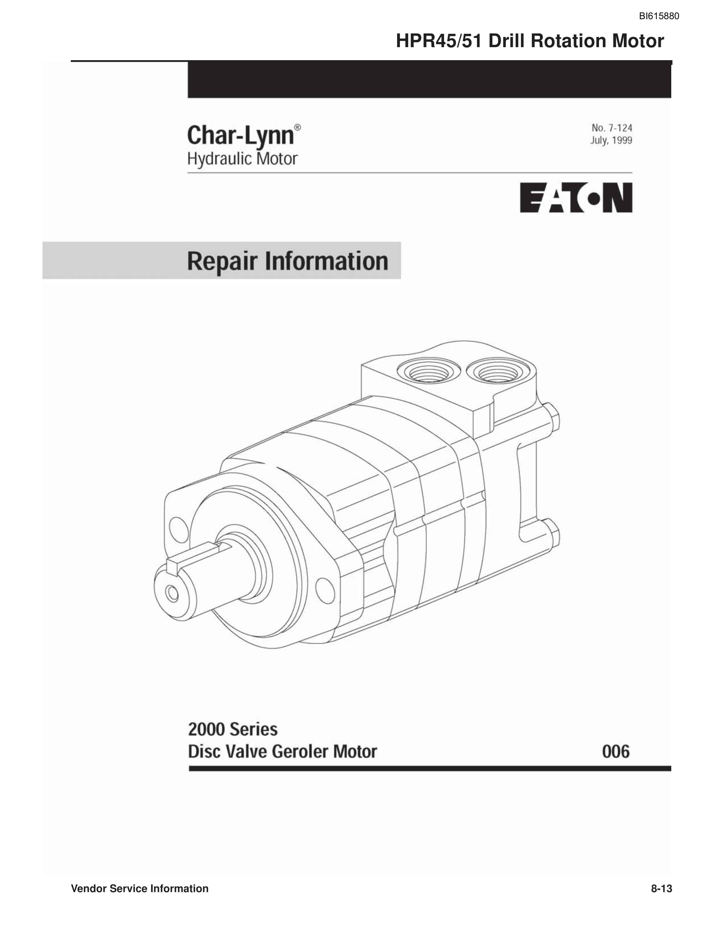 Bucyrus R30C Hydraulic Track Drill Service Manual BI615880 2 Bucyrus R30C Hydraulic Track Drill Service Manual BI615880 - Image 2