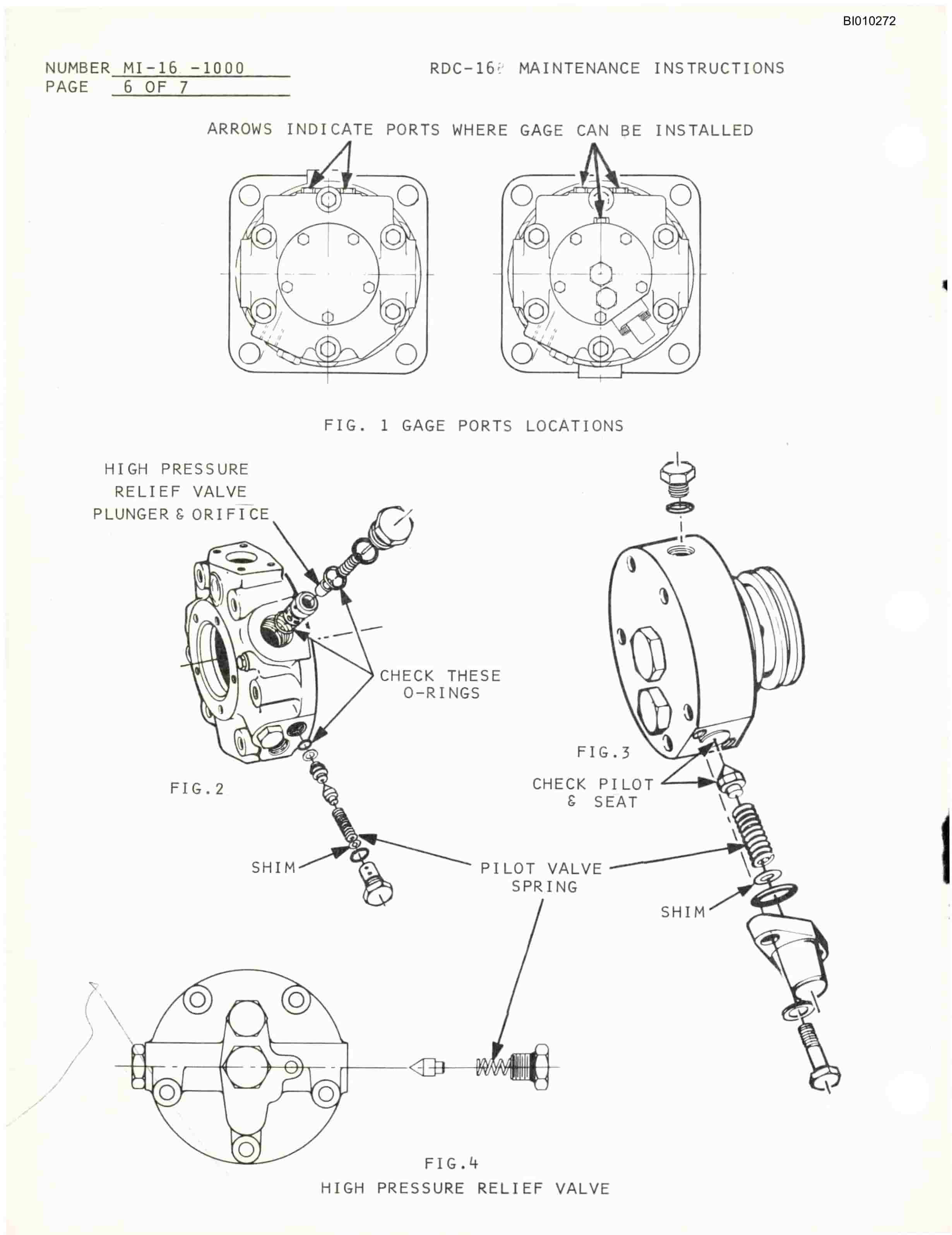 Bucyrus RDC-16B Parts Catalog BI010272-3