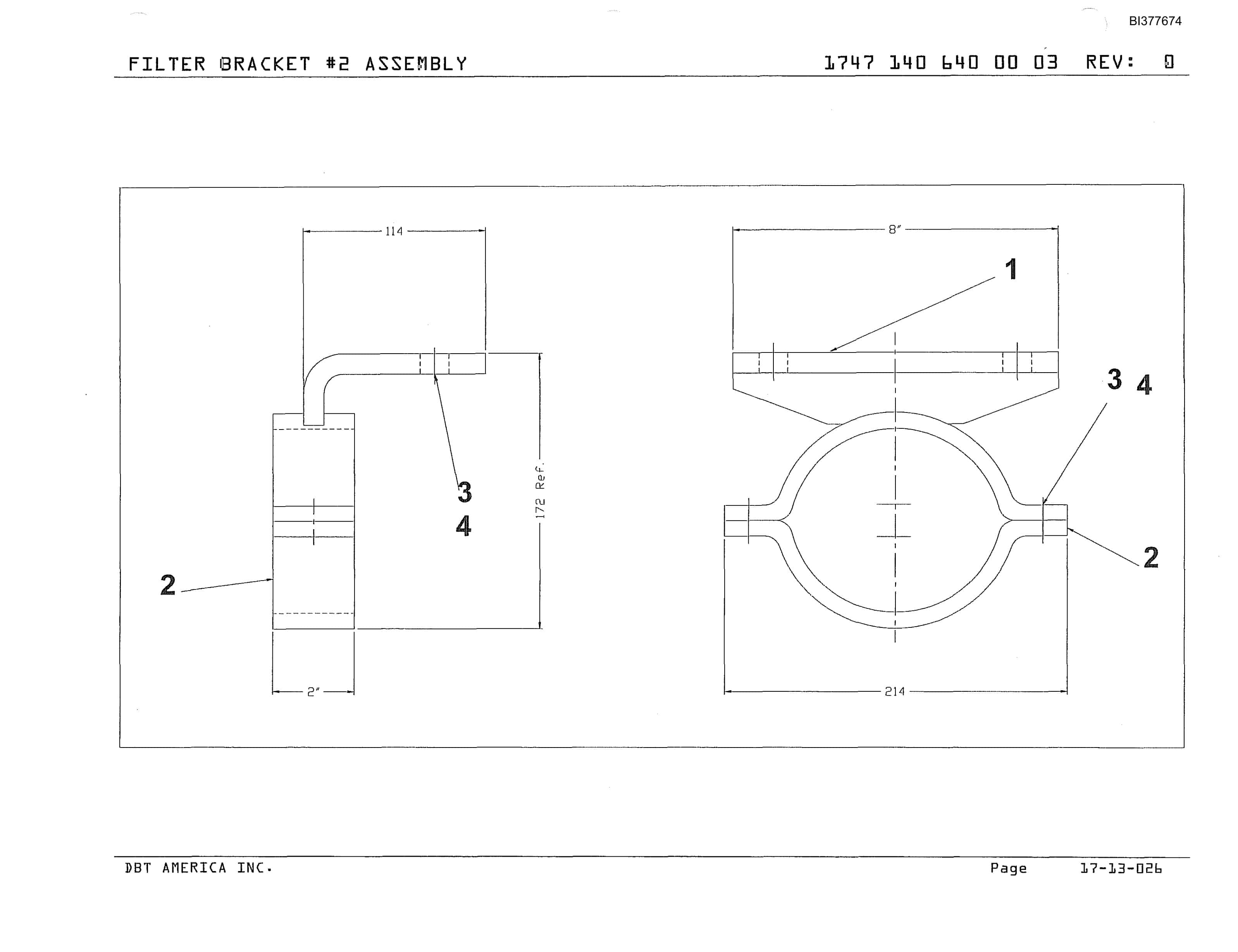 Bucyrus Re-Hand Kit Parts Catalog BI377674-4