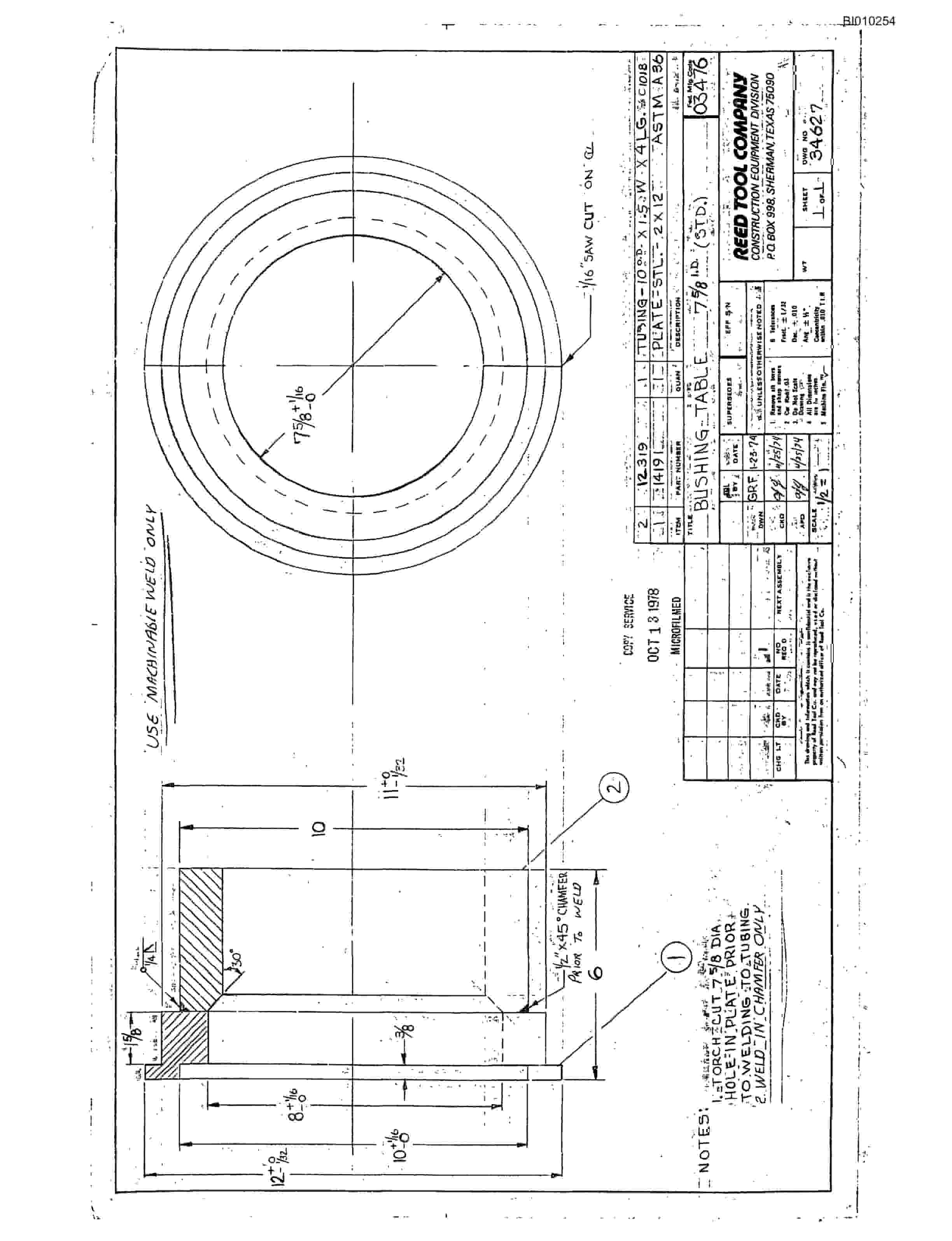 Bucyrus Reed Simplex 3000 Rotary Drill Technical Manual BI010254-3