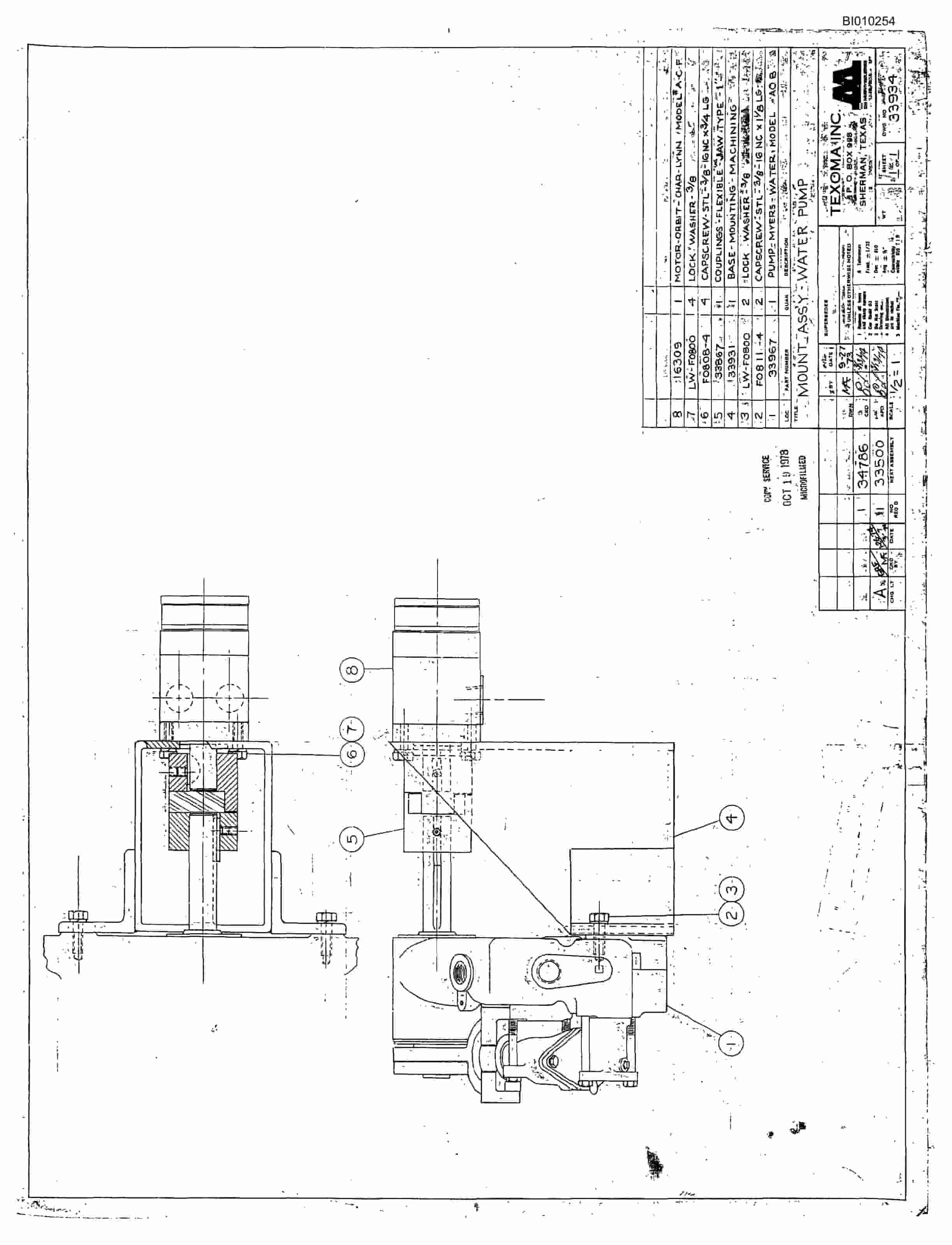 Bucyrus Reed Simplex 3000 Rotary Drill Technical Manual BI010254-4