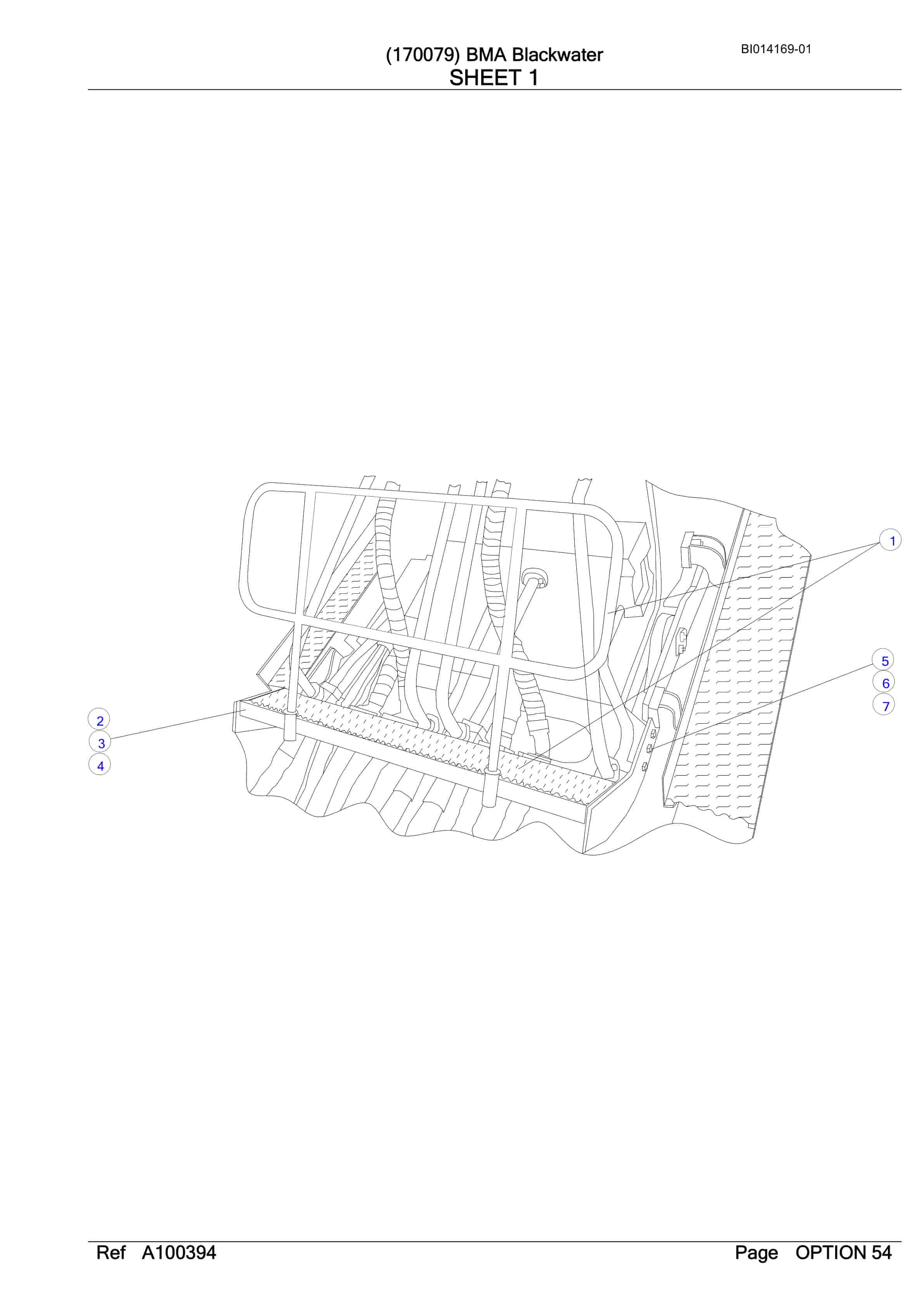 Bucyrus RH170B Hydraulic Excavator Parts Manual BI014169-01-3