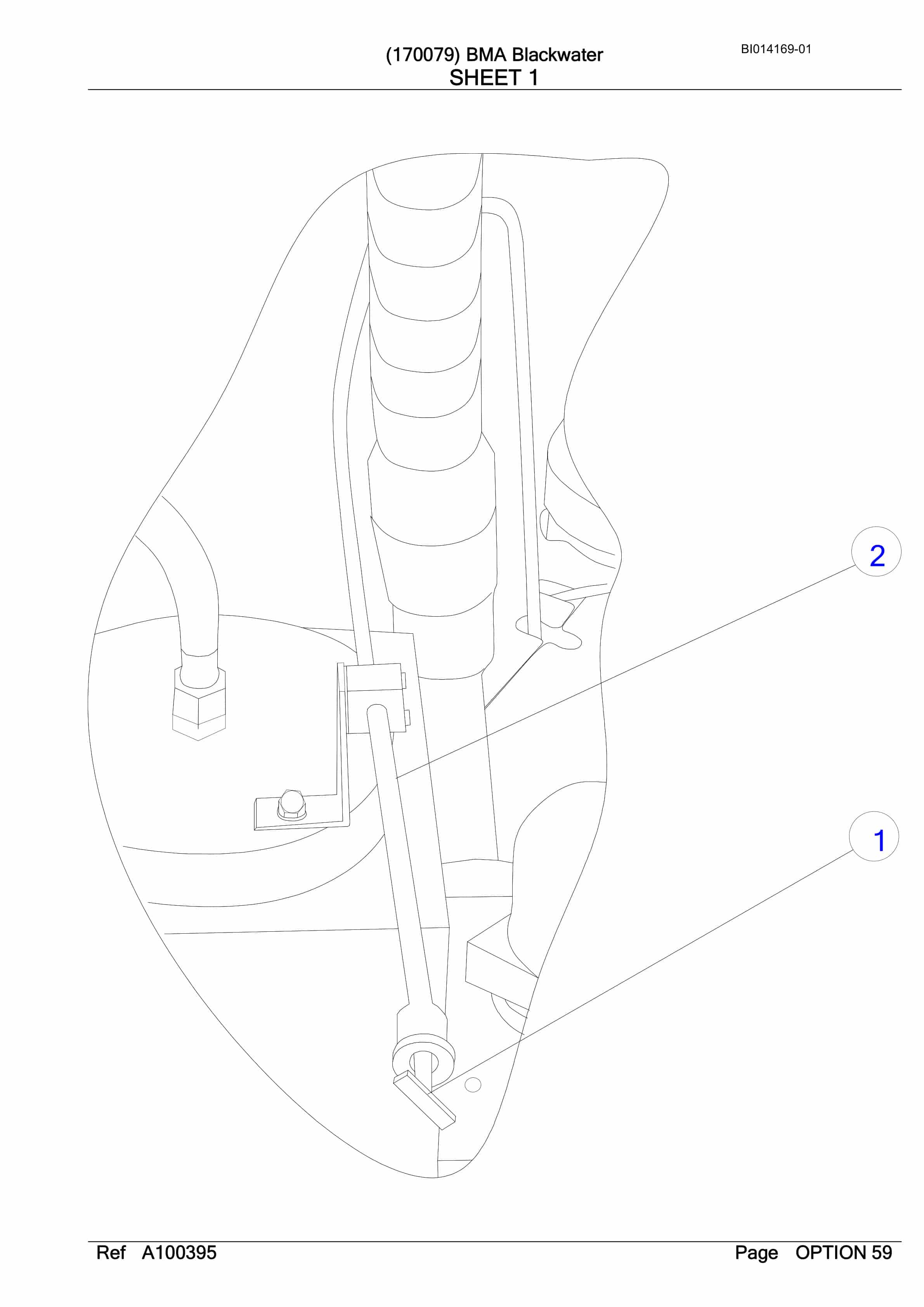 Bucyrus RH170B Hydraulic Excavator Parts Manual BI014169-01-4