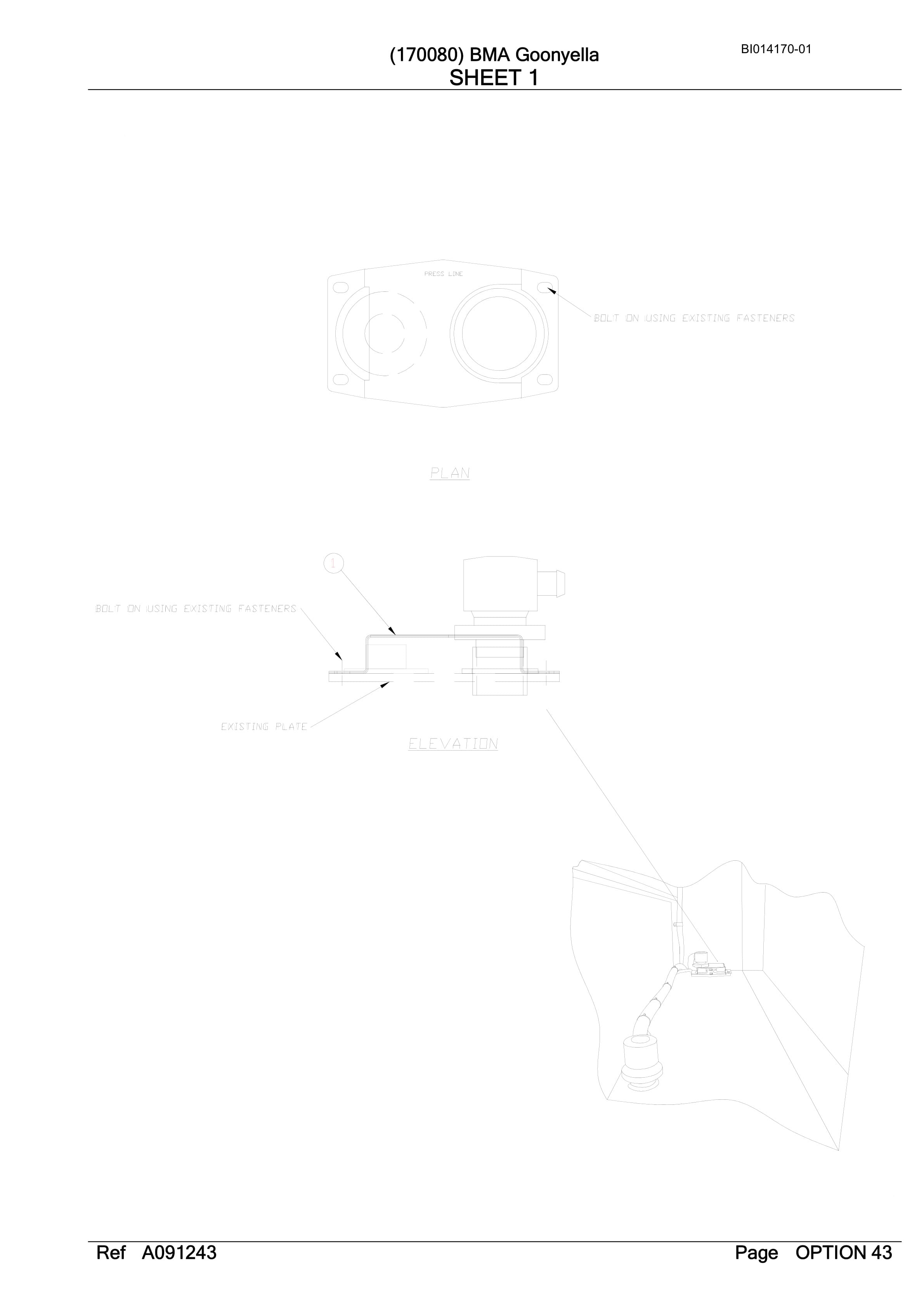 Bucyrus RH170B Hydraulic Excavator Parts Manual BI014170-01-2