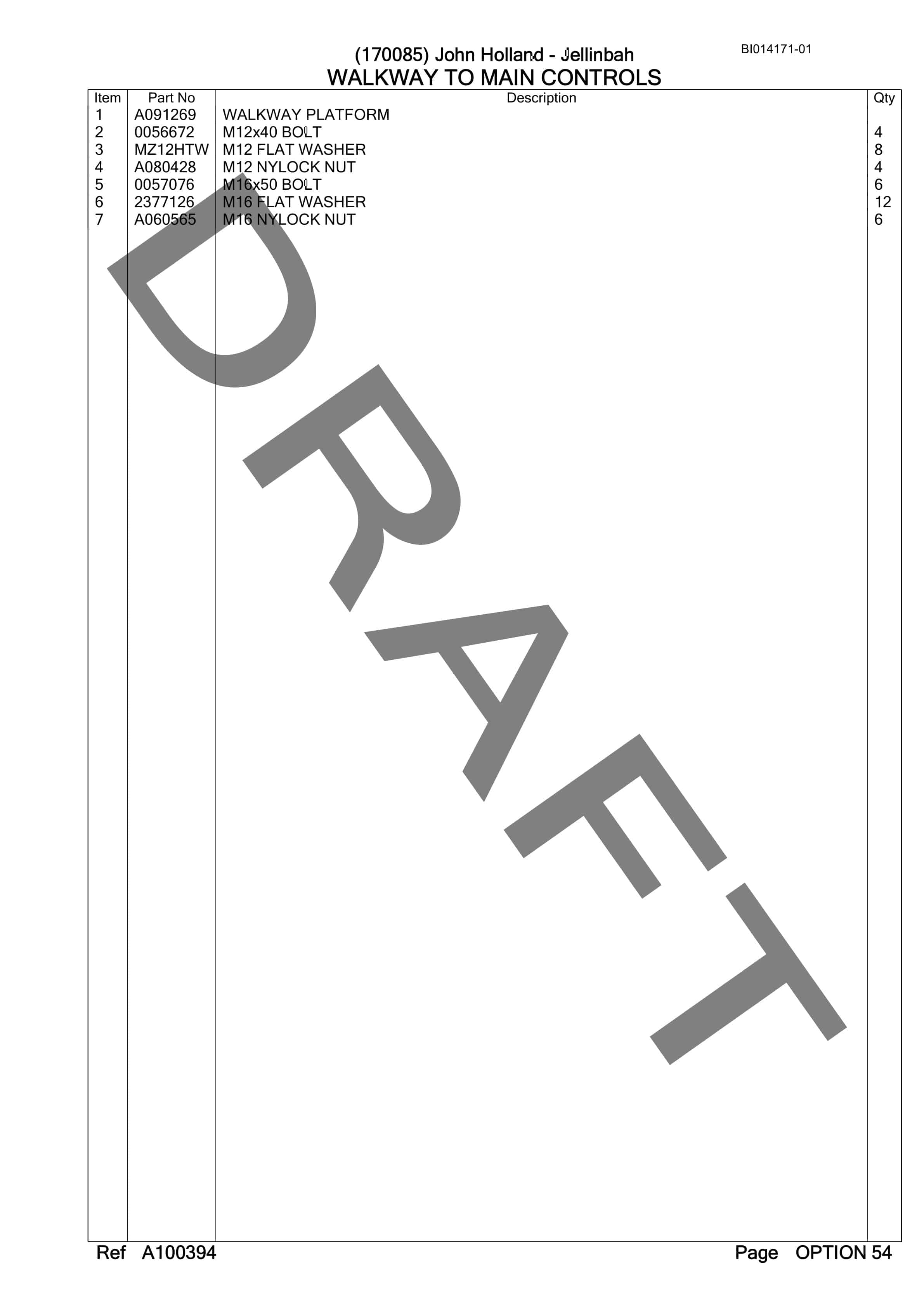 Bucyrus RH170B Hydraulic Excavator Parts Manual BI014171-01-2