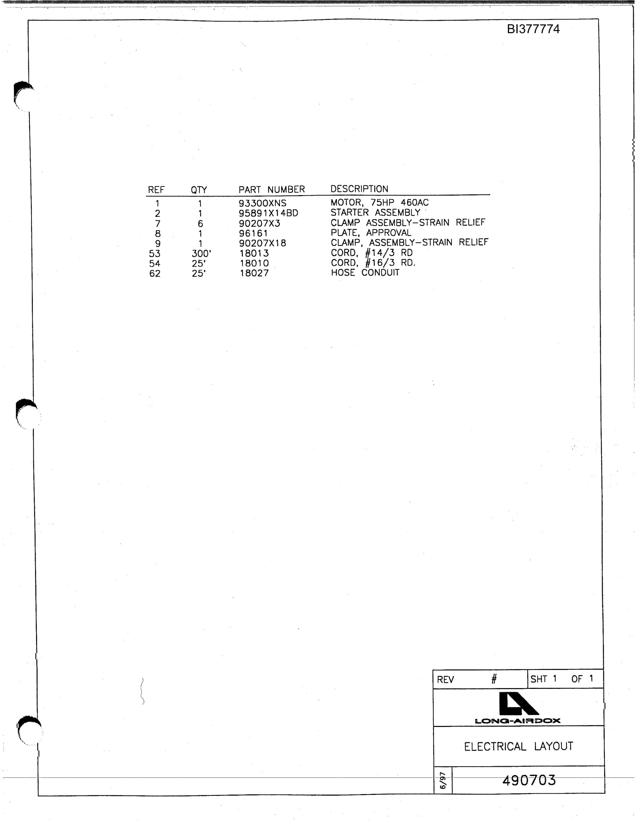 Bucyrus S-24HD Parts Catalog BI377774-2
