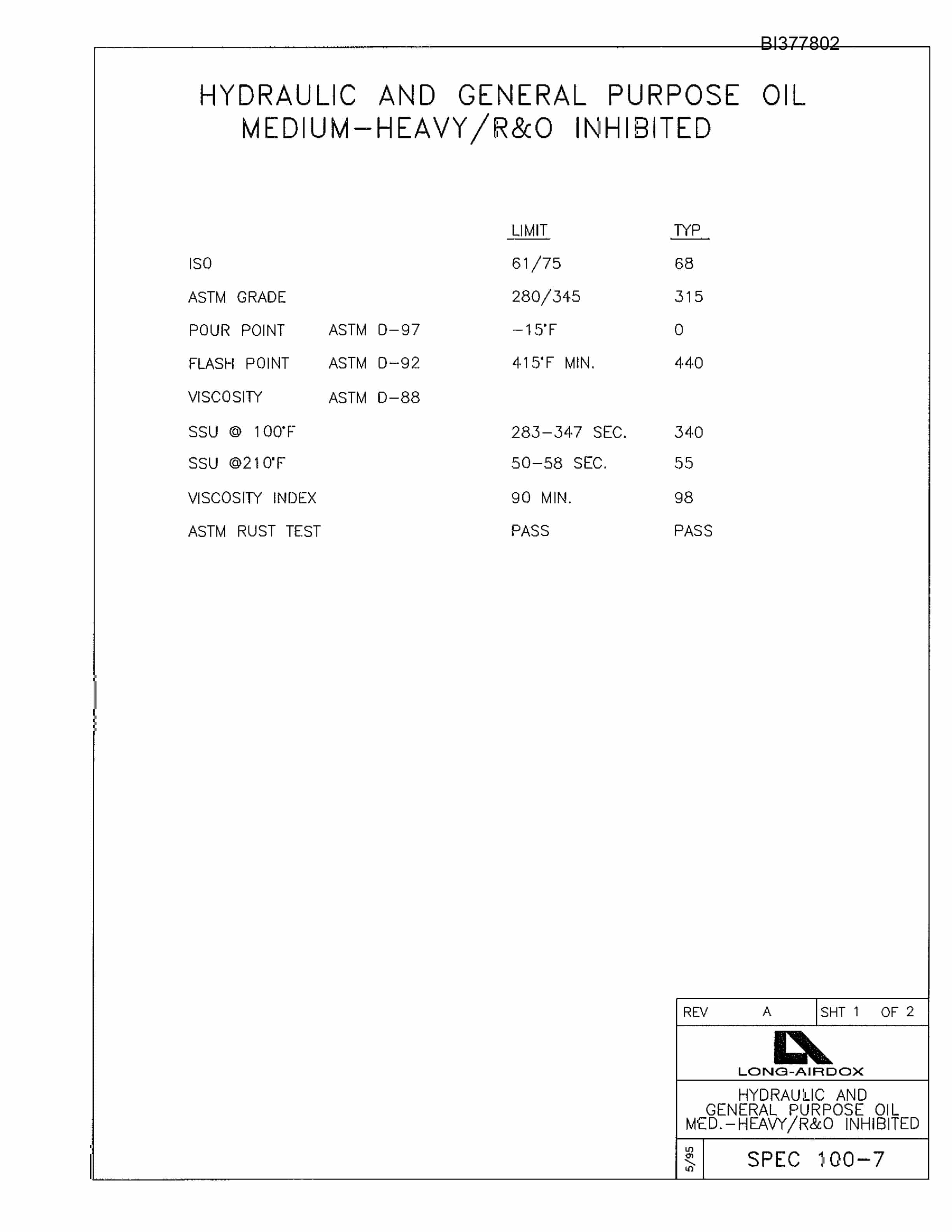 Bucyrus S-24PH Tail Section Parts Catalog BI377802-4