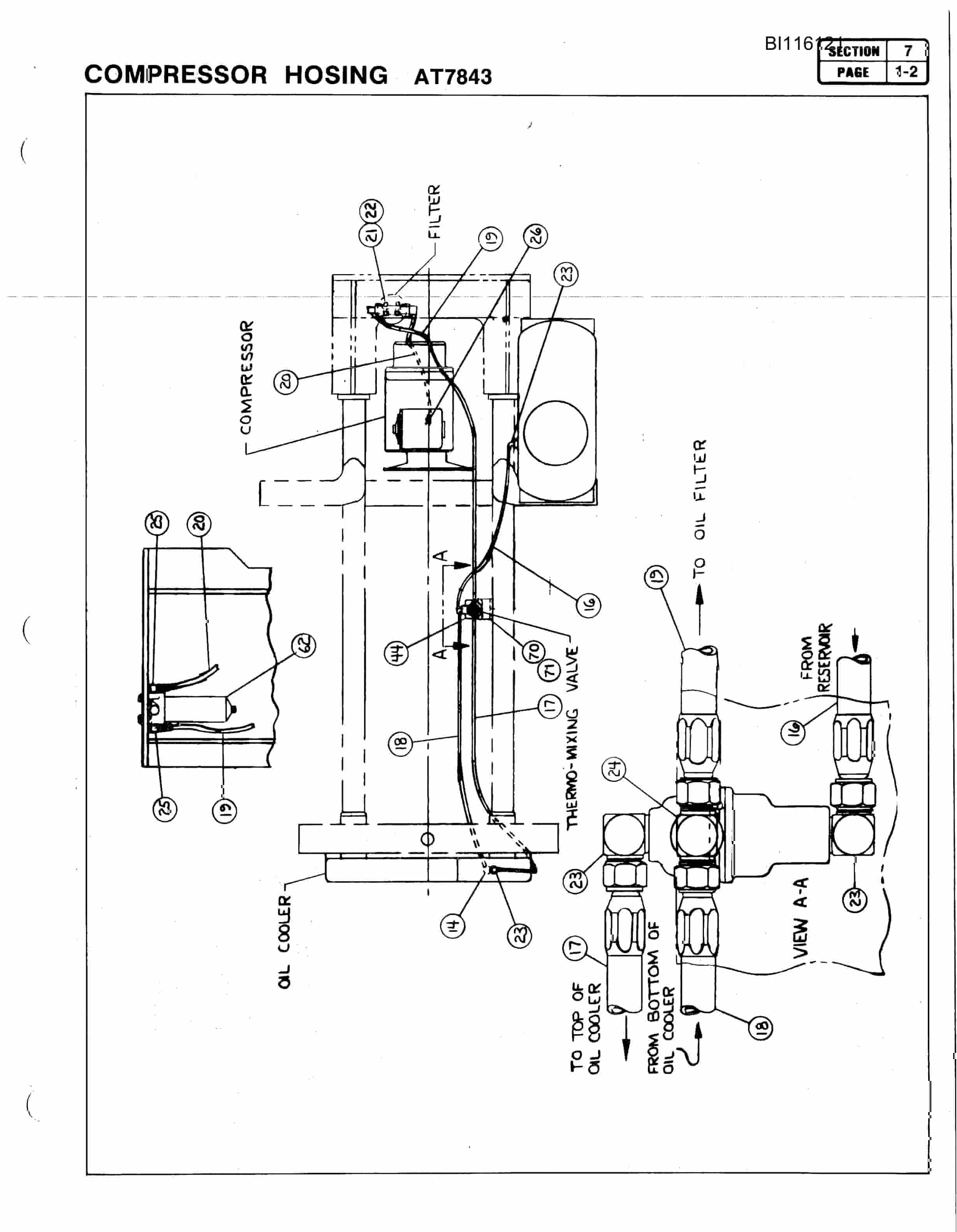 Bucyrus SCH3500A Hydra-Trac Self Contained Hydraulic Drill Carrier Parts Catalog BI116121-3