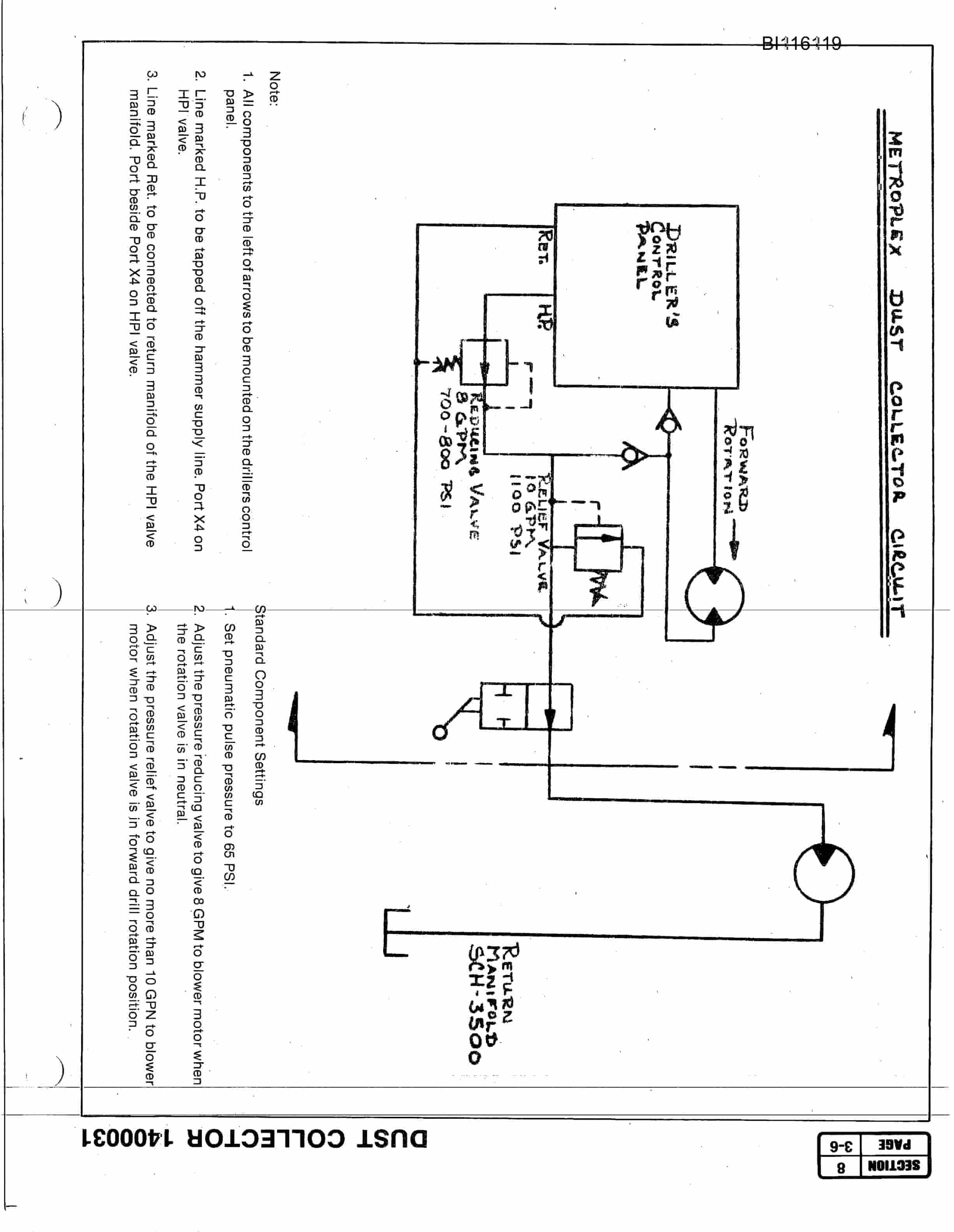 Bucyrus SCH3500A, SCH3500AV Parts Catalog BI116119-5
