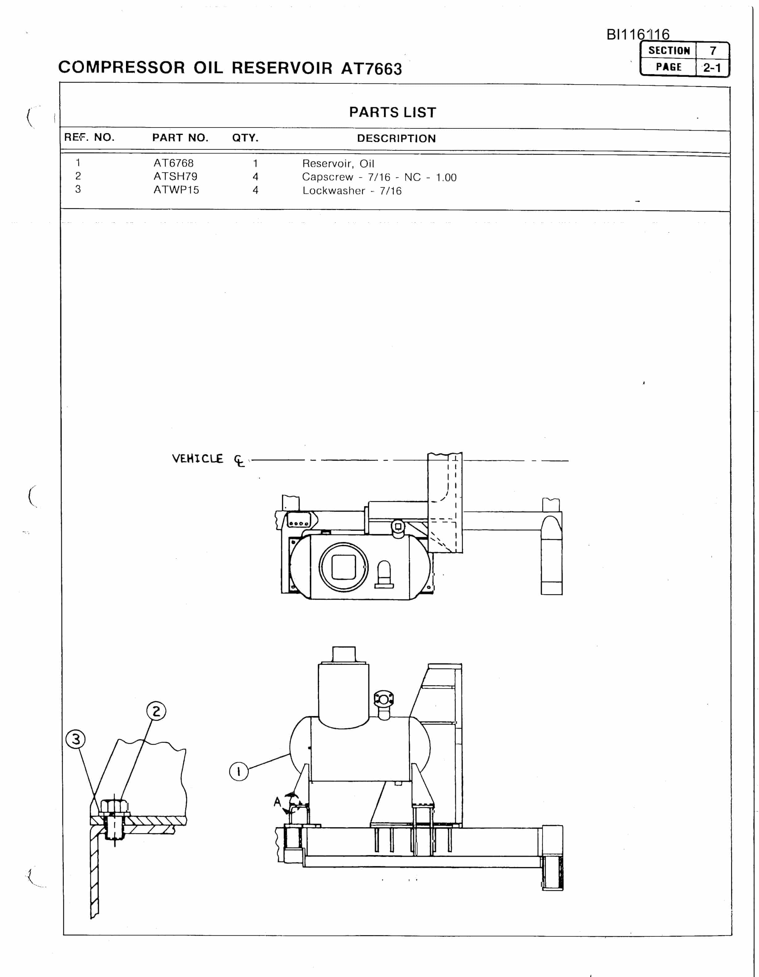 Bucyrus SCH3500AV Hydra-Trac Parts Catalog BI116116-3