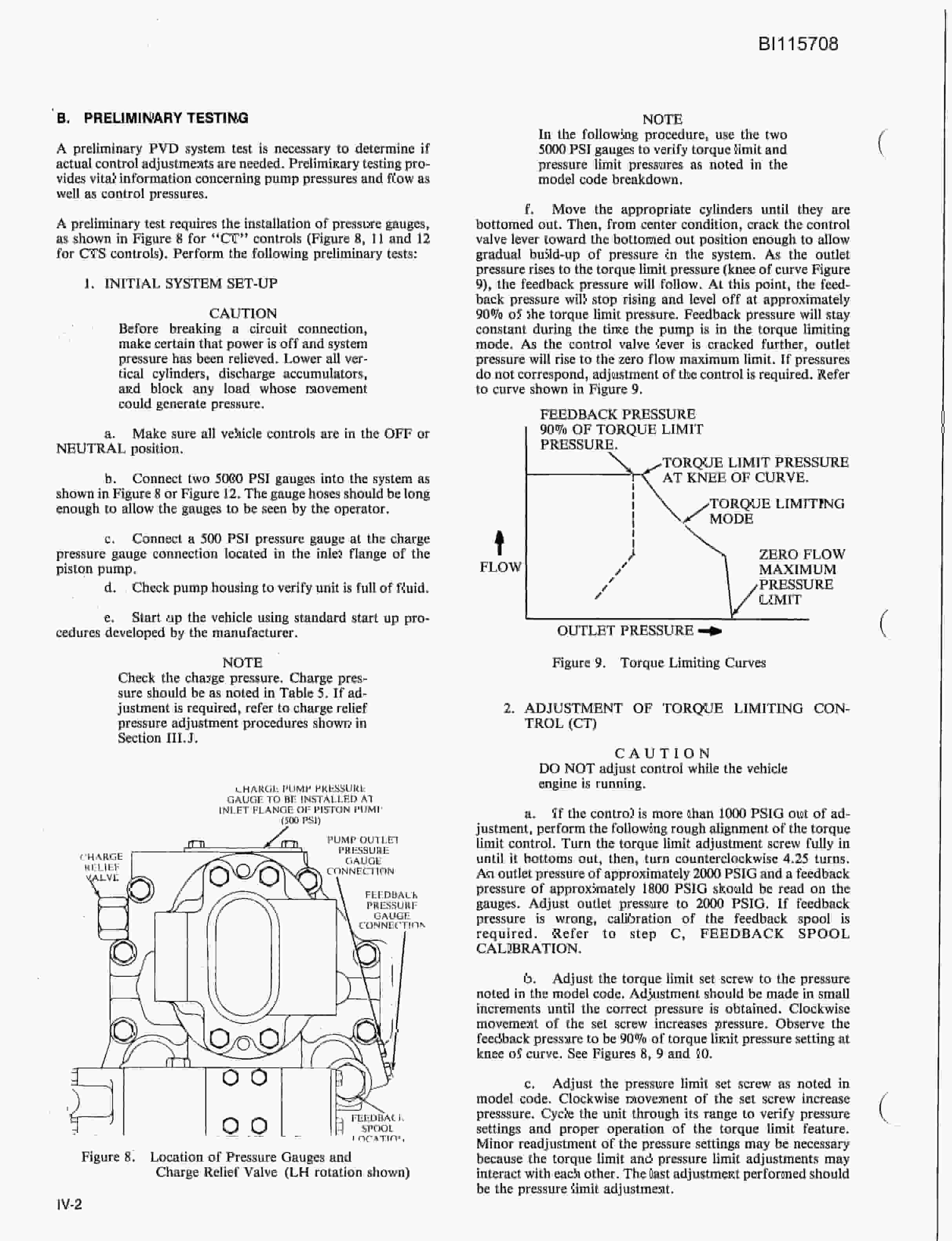 Bucyrus SCH3500BV Hydra-Trac All-Hydraulic Drilling Package Parts Catalog BI115708-3