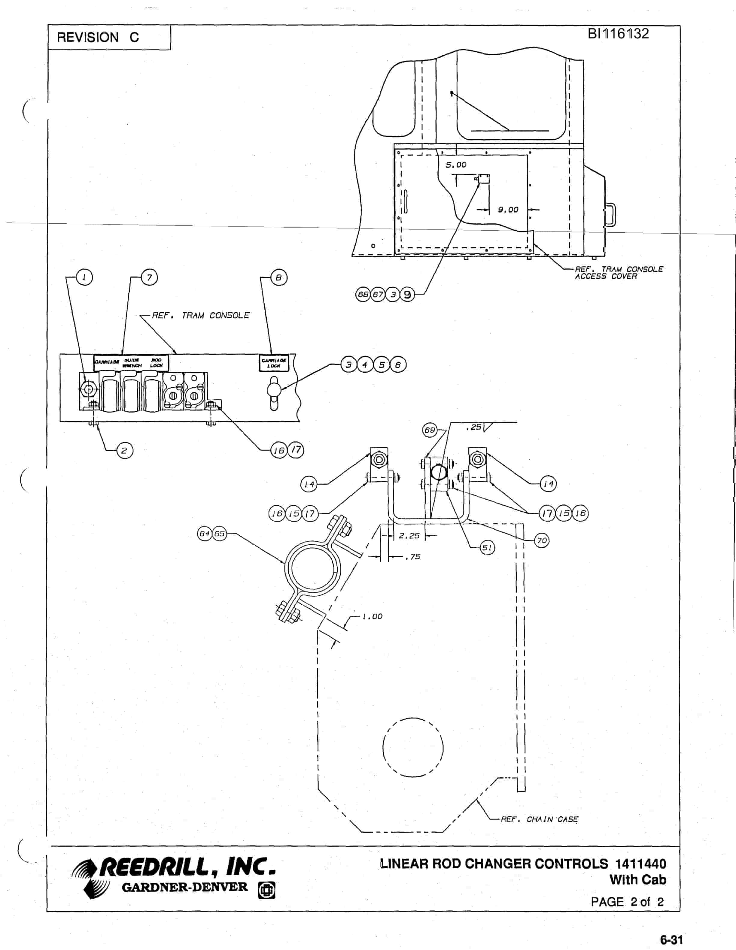 Bucyrus SCH3500BV1 Hydra-Trac Parts Catalog BI116132-2