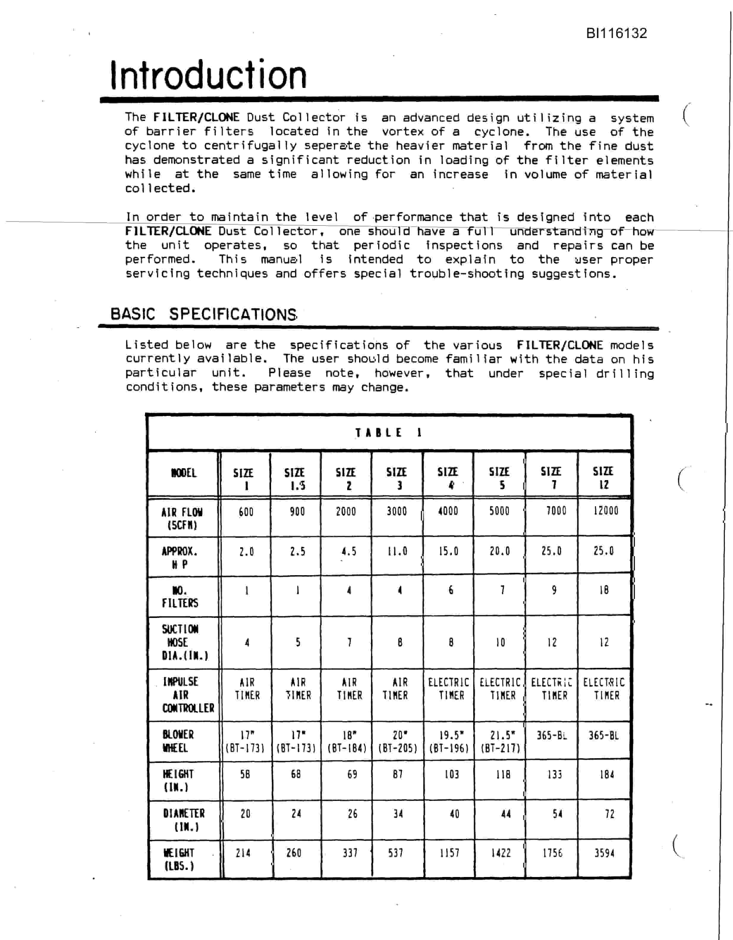 Bucyrus SCH3500BV1 Hydra-Trac Parts Catalog BI116132-4