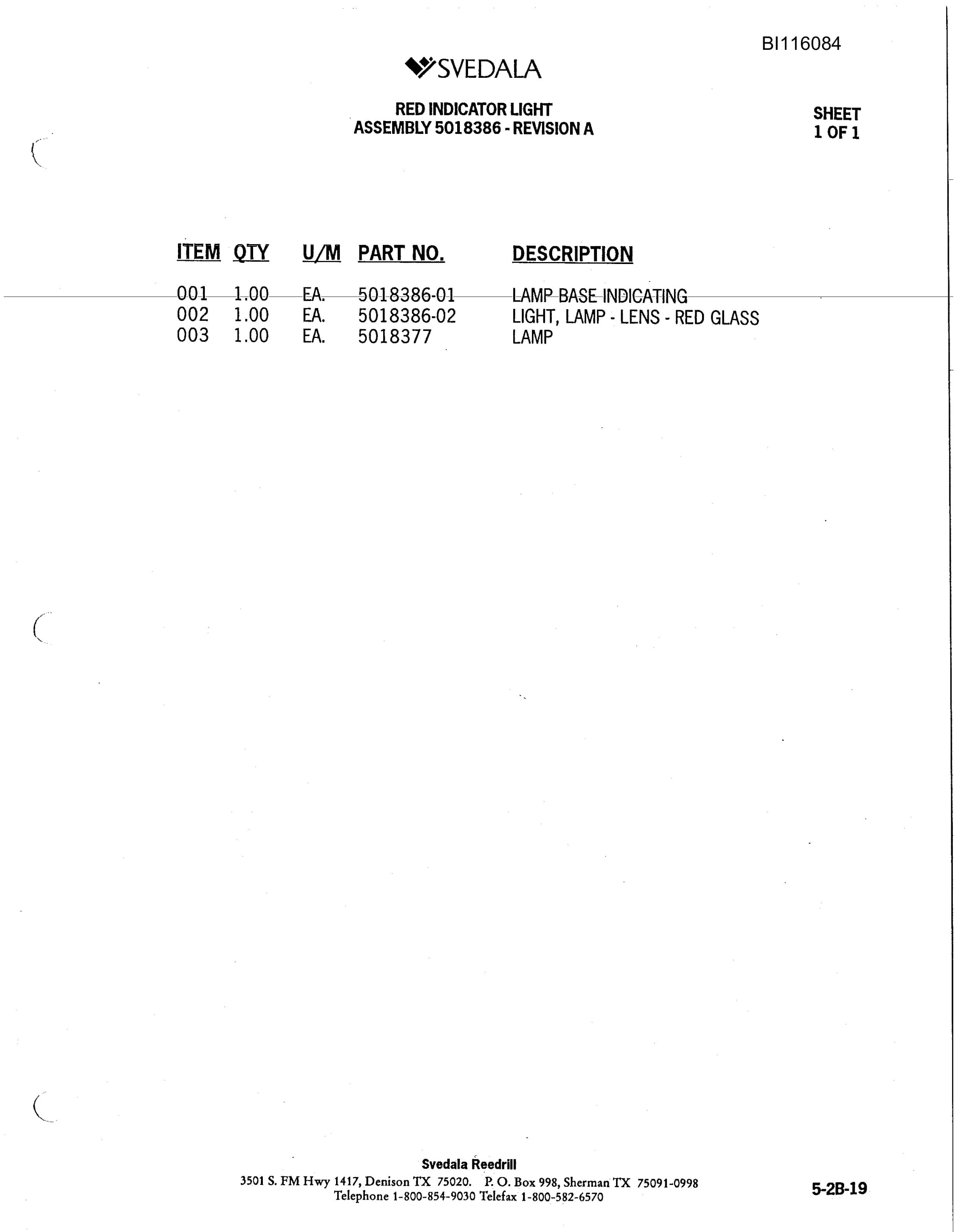 Bucyrus SCH5000 Hydra-Trac Parts Catalog BI116084-2