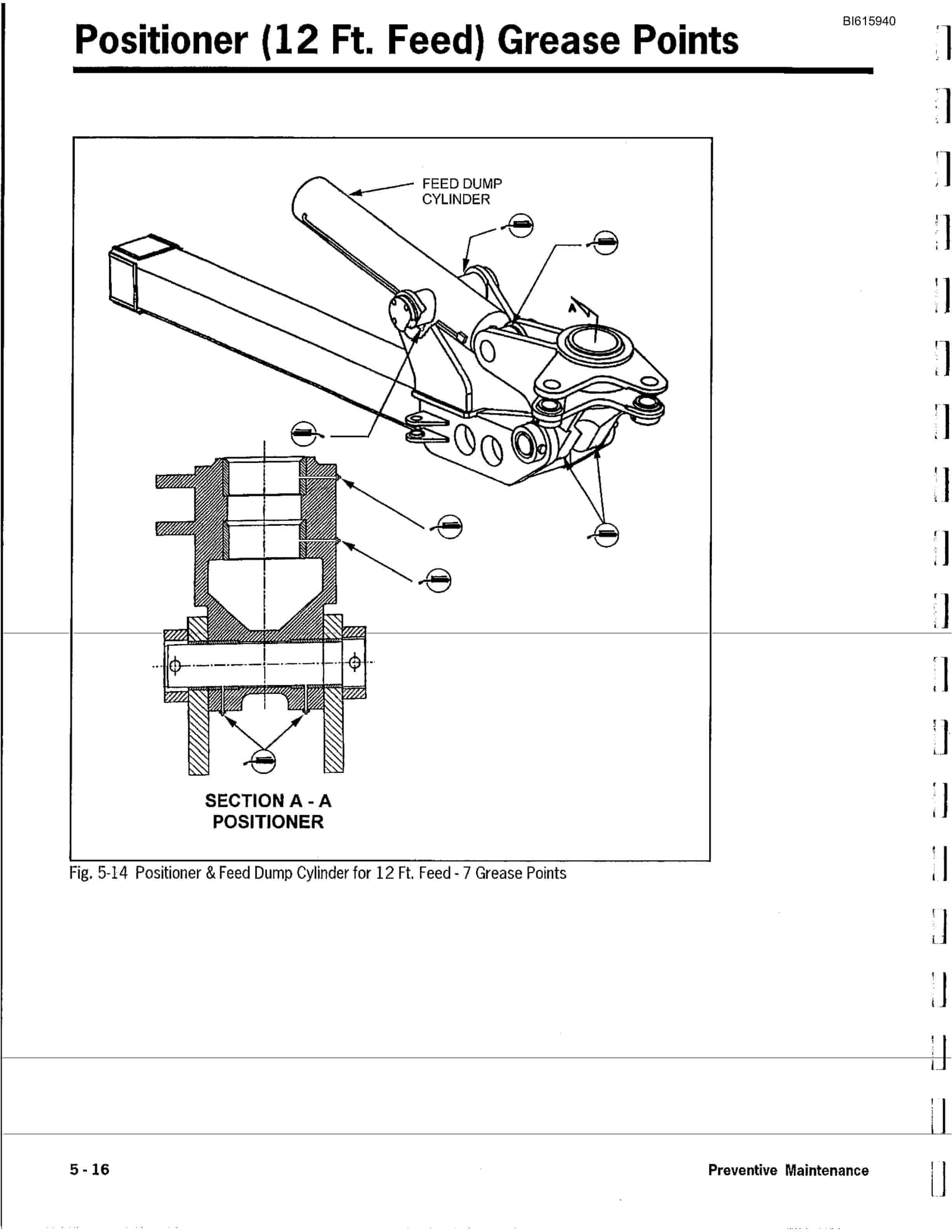 Bucyrus SCH5000 Hydra-Trac Self Contained Hydraulic Track Drill Technical Manual BI615940-3