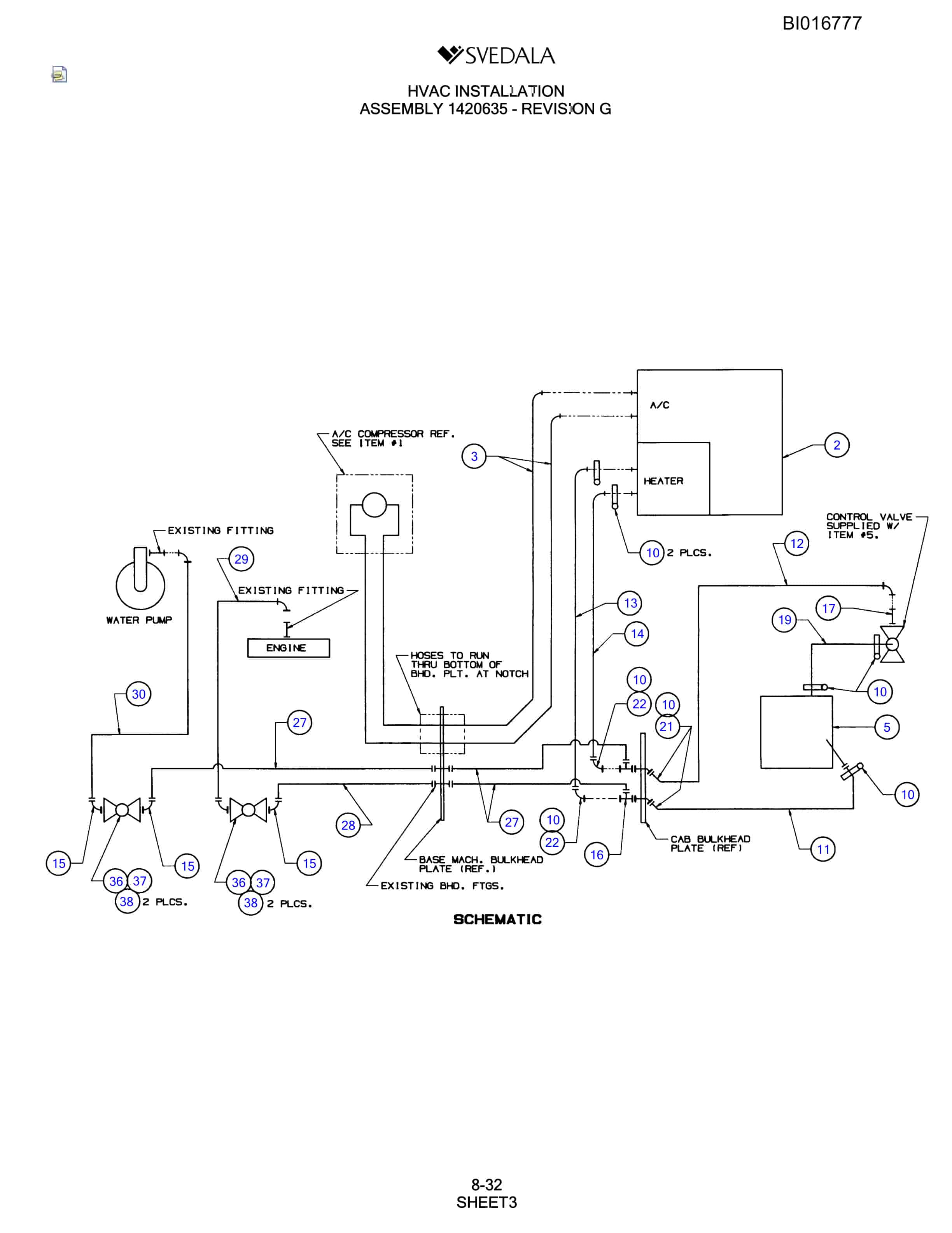 Bucyrus SCH5000 Parts Catalog BI016777-4