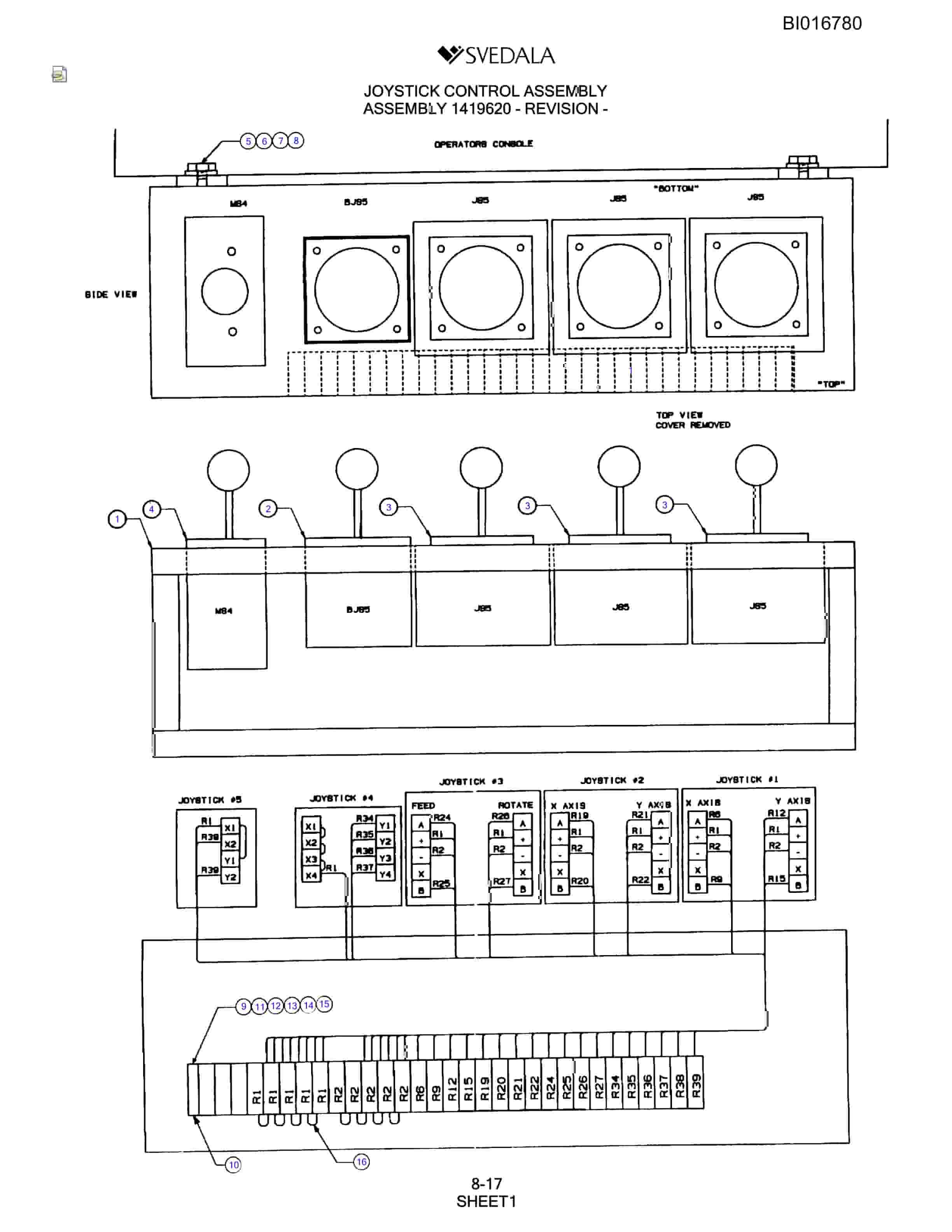 Bucyrus SCH5000 Parts Catalog BI016780-4
