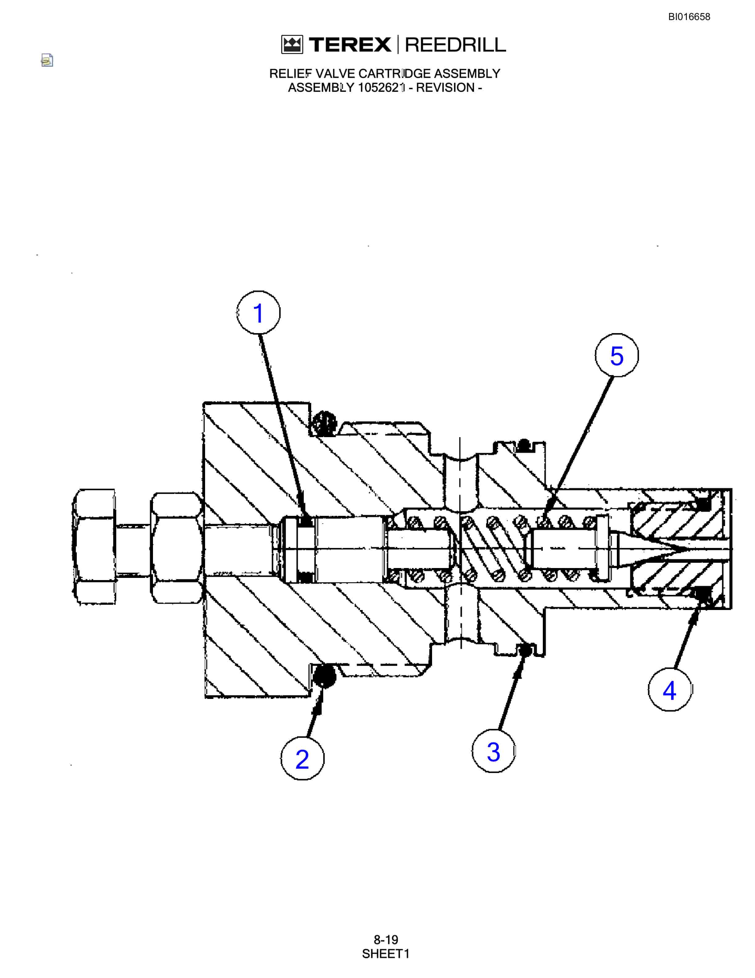 Bucyrus SCH5000C Parts Catalog BI016658-3